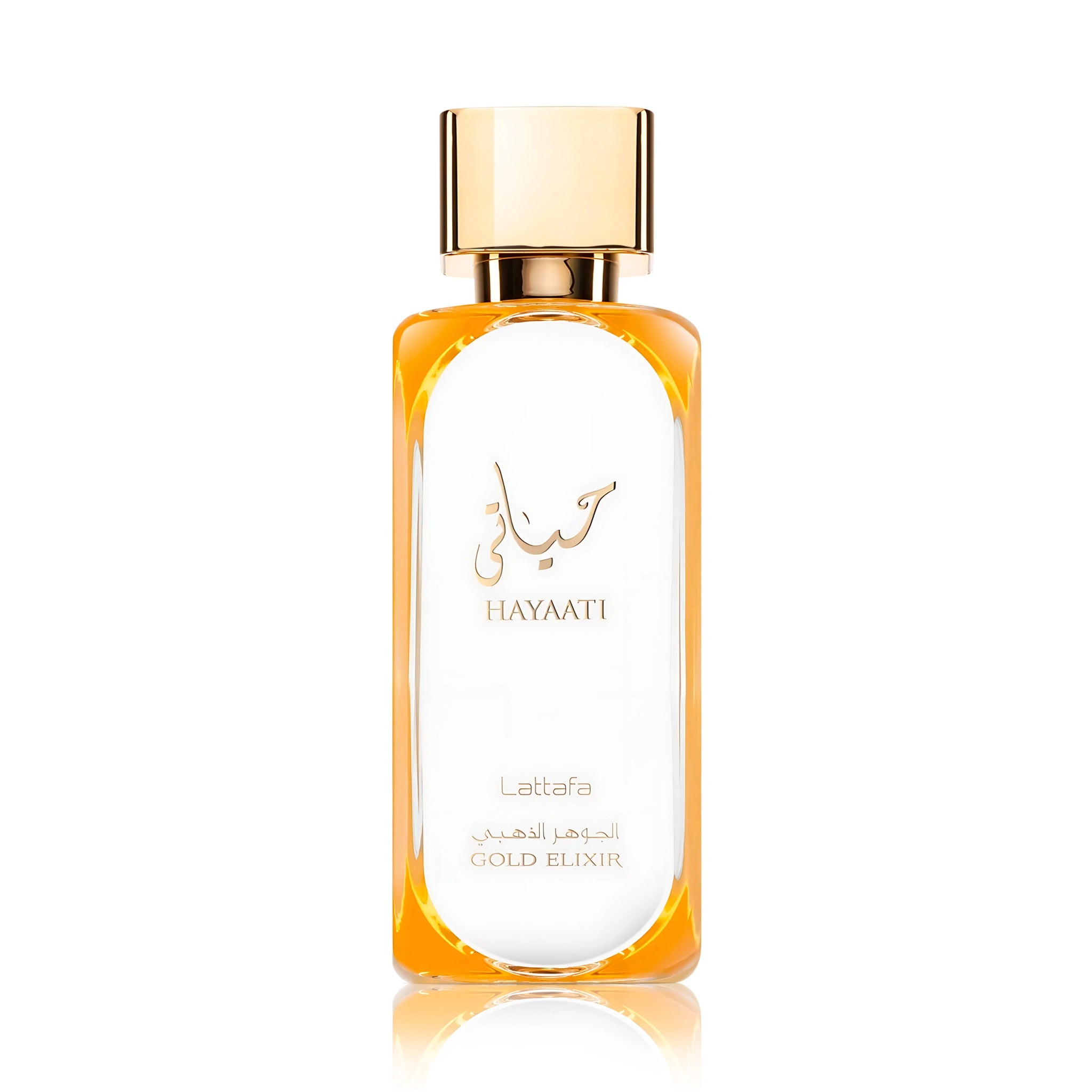 Frasco de Hayaati Gold Elixir Lattafa Eau de Parfum Unisex