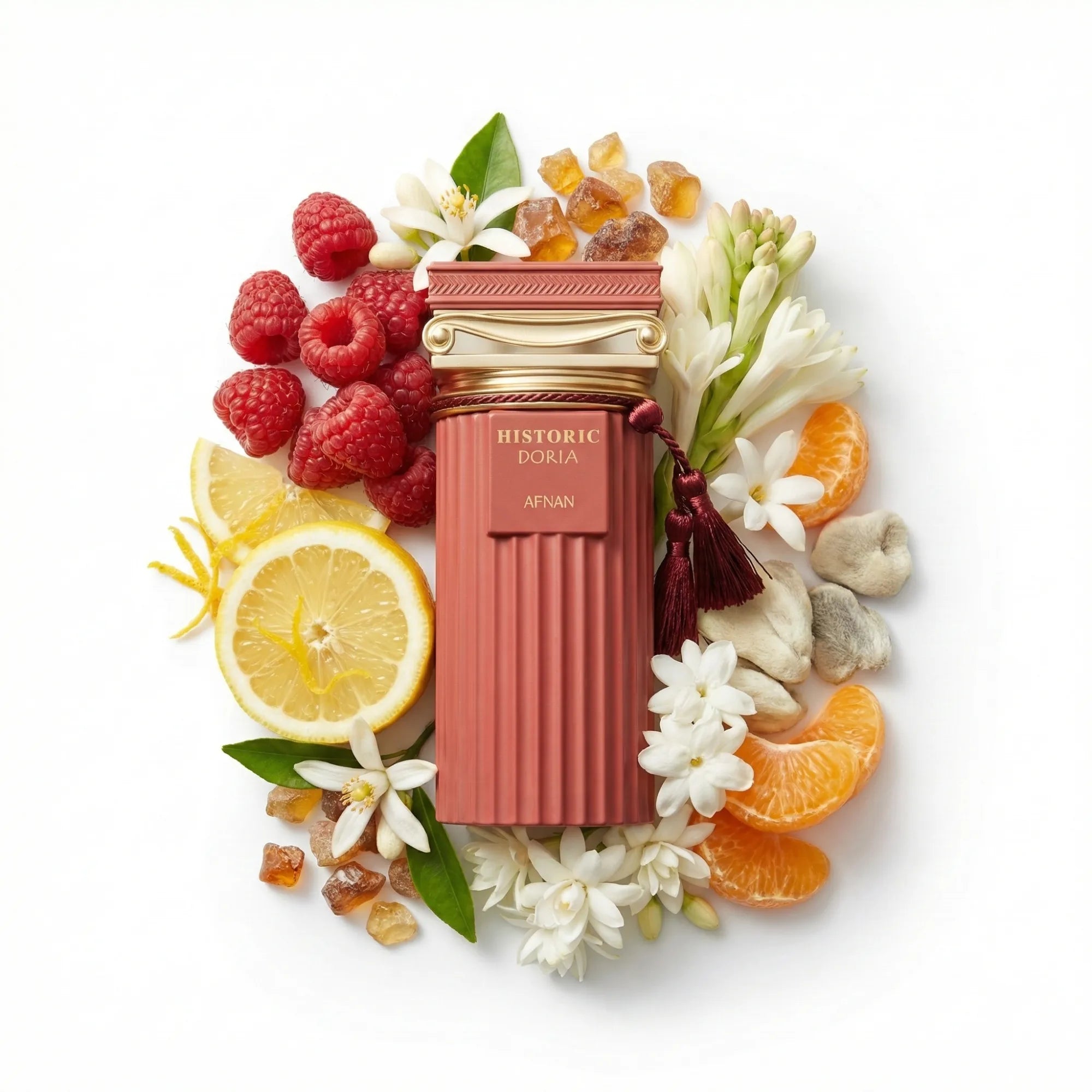 Historic_Doria_Afnan_Eau_de_Parfum_Unisex_Fondo_Blanco_Frambuesa_Mandarina