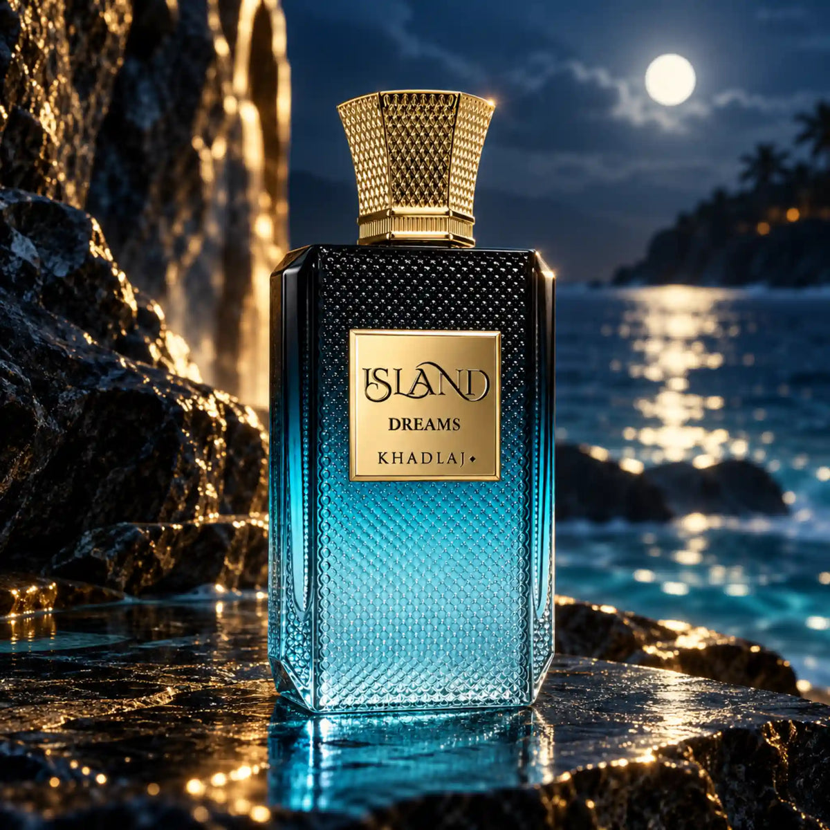 Fondo noche isla Island Dreams Khadlaj Extrait de Parfum