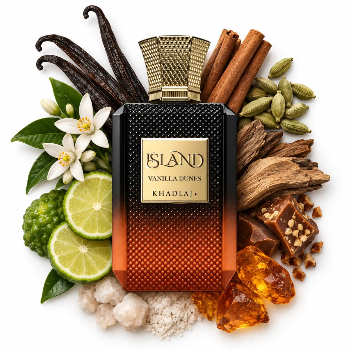Ingredientes de Island Vanilla Dunes Khadlaj Extrait de Parfum