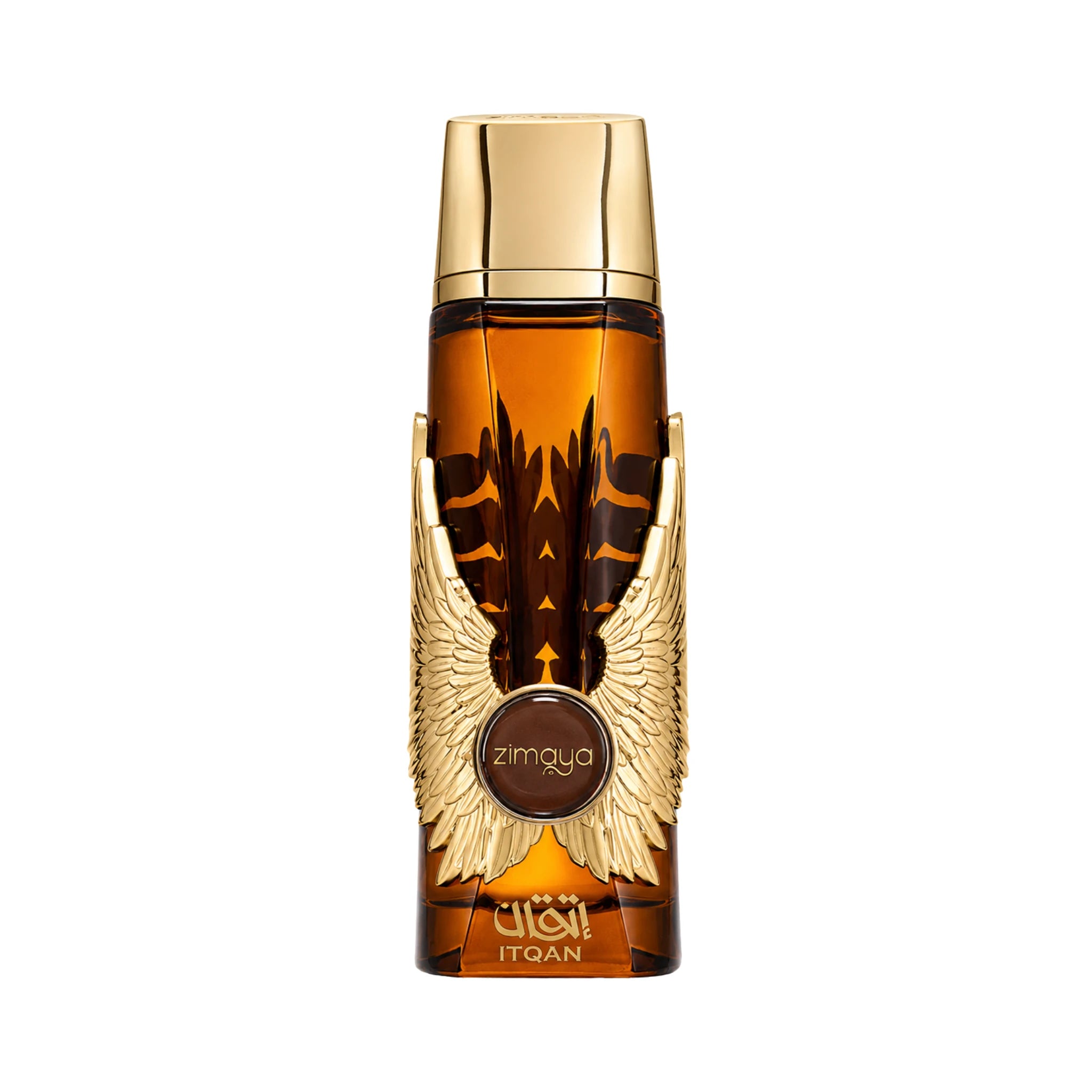 Botella de Itqan Gold Zimaya Eau de Parfum