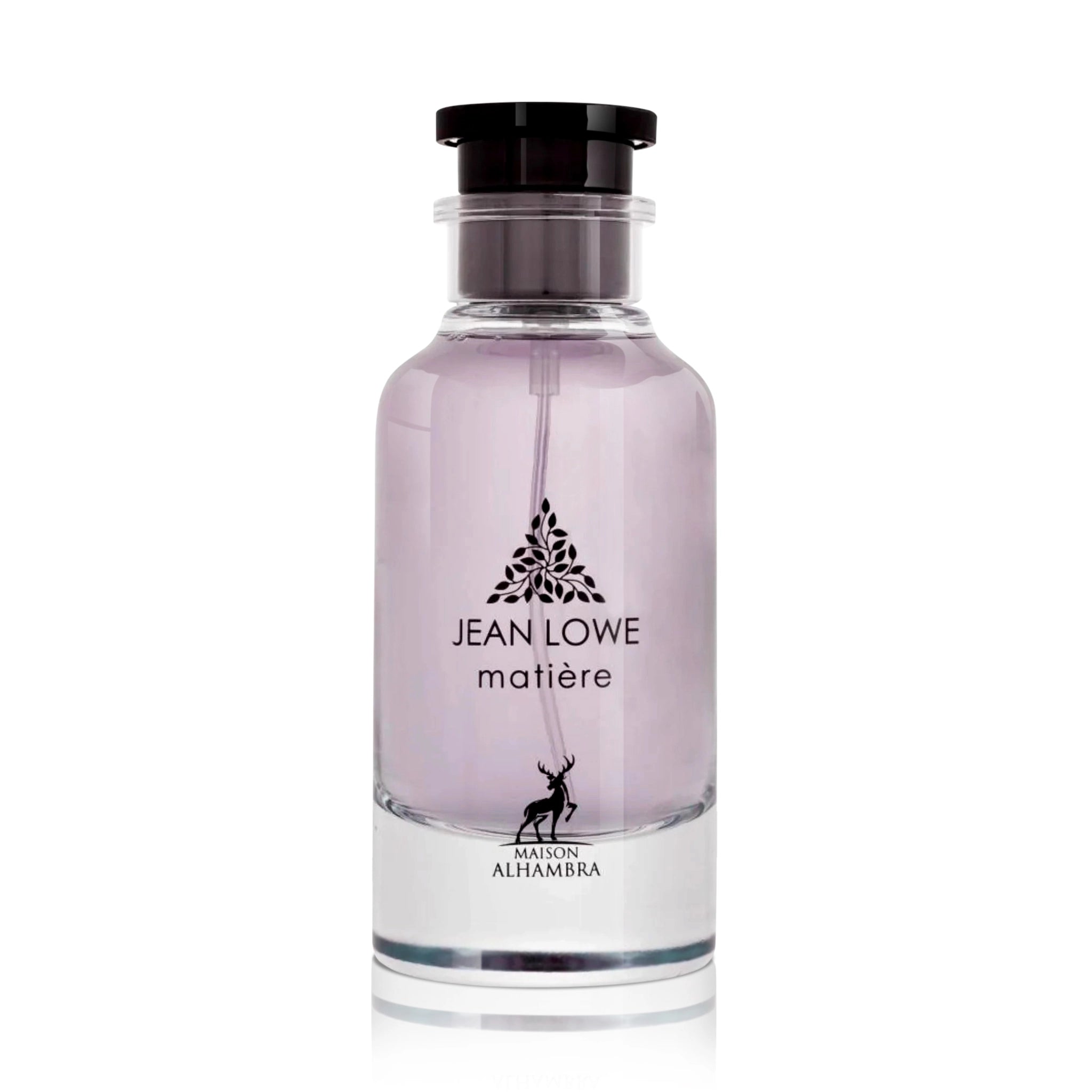 Foto frontal del Jean Lowe Matiere Maison Alhambra Eau de Parfum Unisex fondo blanco