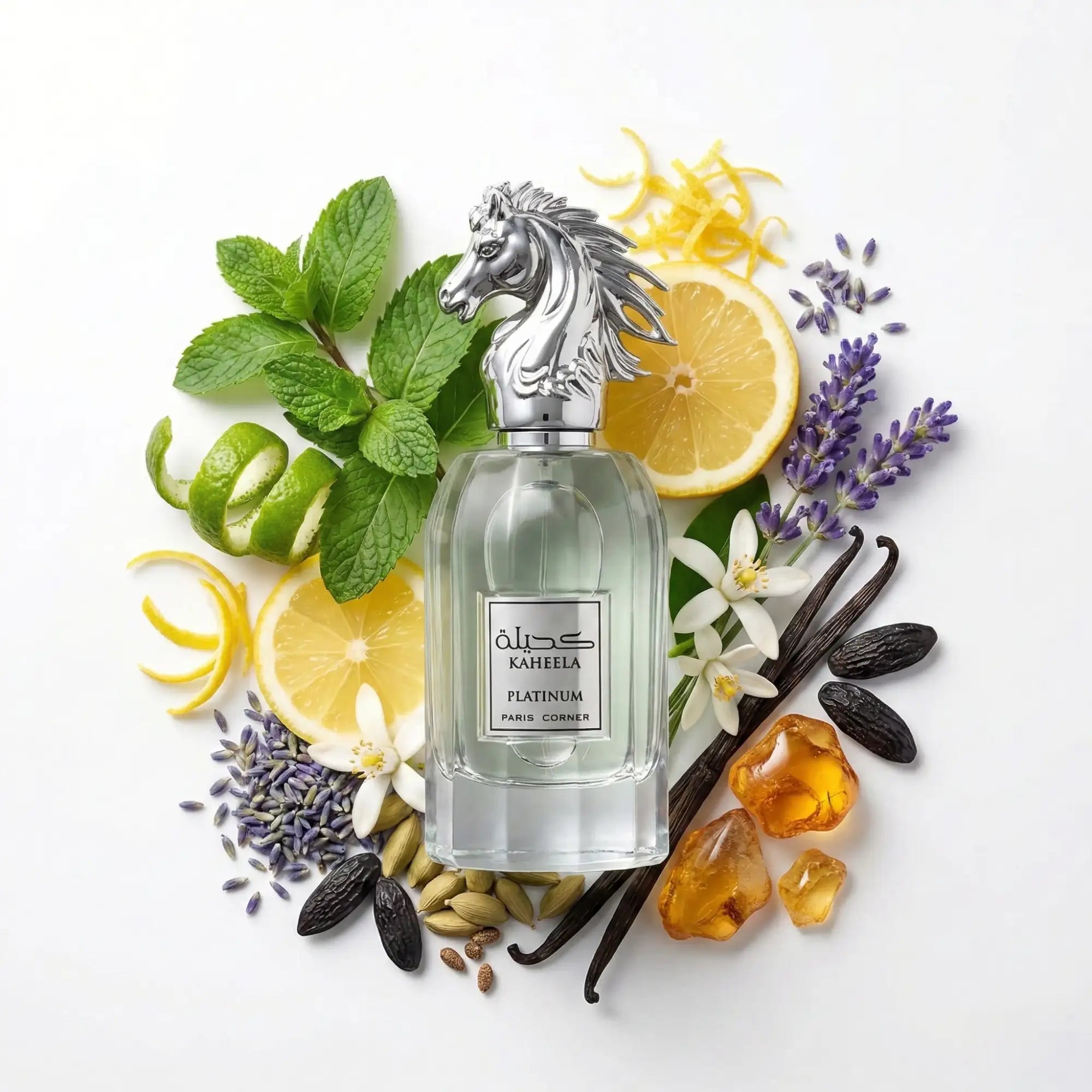 Kaheela_Platinum_Paris_Corner_Eau_de_Parfum_Para_Hombre_Fondo_Blanco_Limon_Menta
