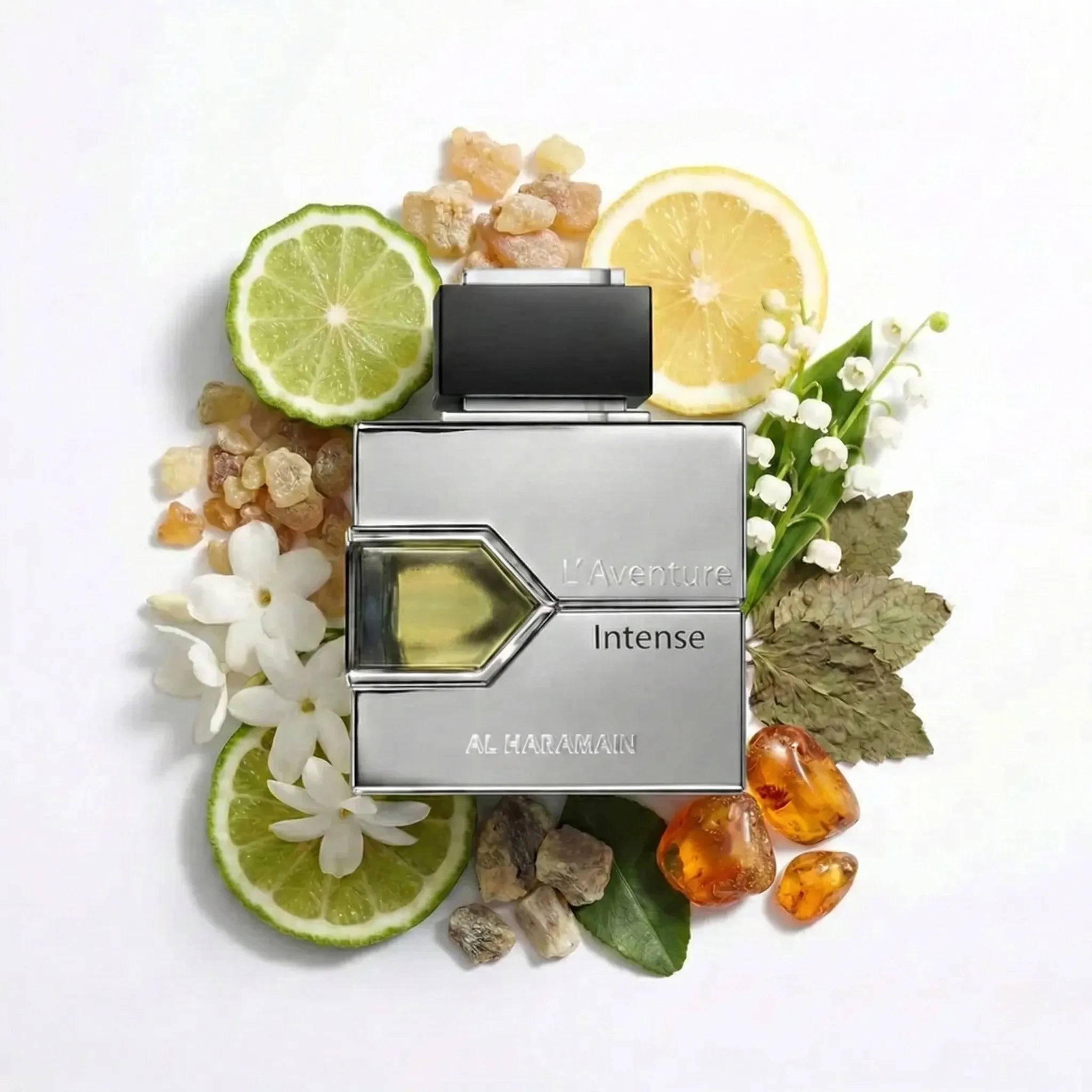 L_Aventure_Intense_Al_Haramain_Eau_de_Parfum_Para_Hombre_Fondo_Blanco_Elemi_Limon