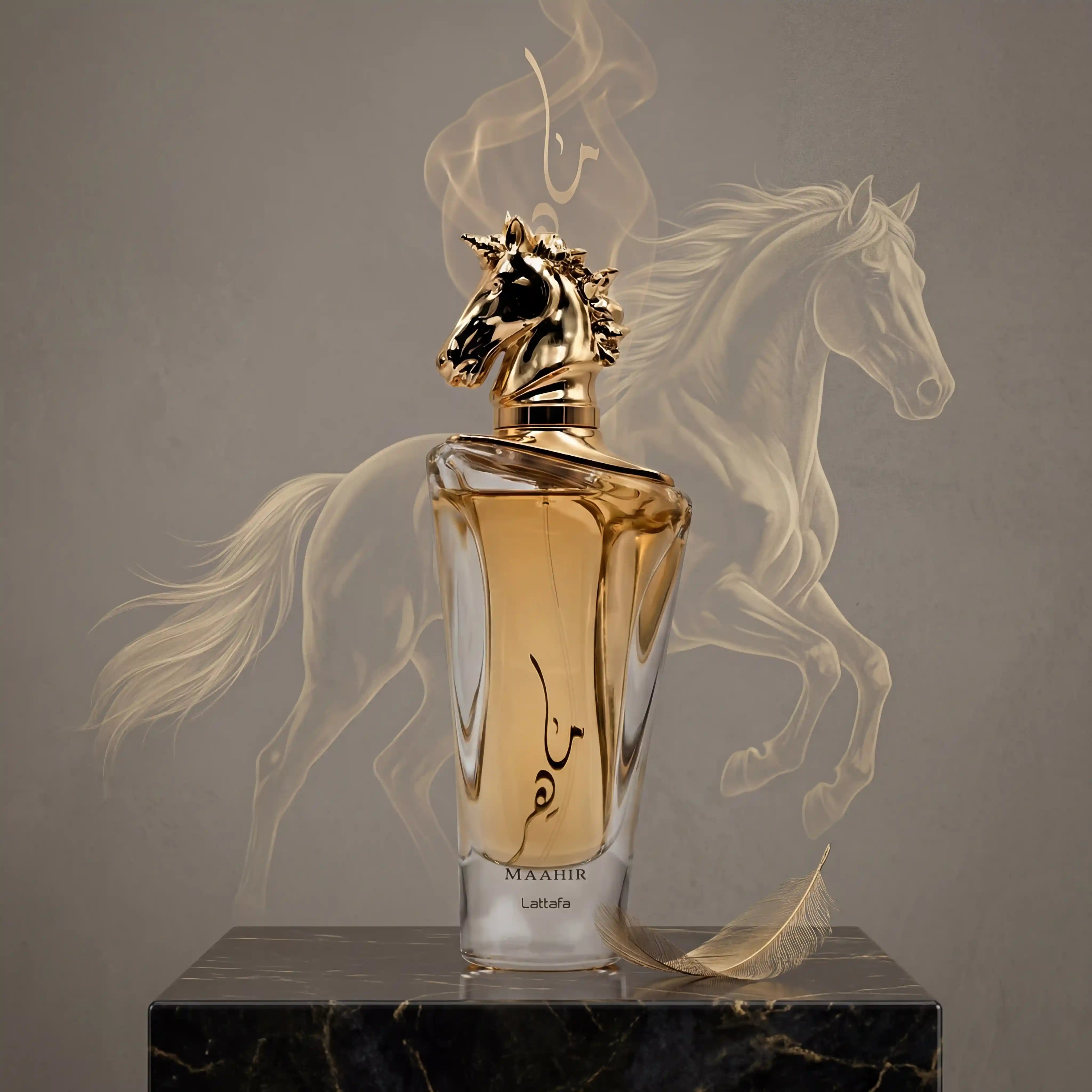 Maahir_Lattafa_Eau_de_Parfum_Unisex_Fondo_Creativo