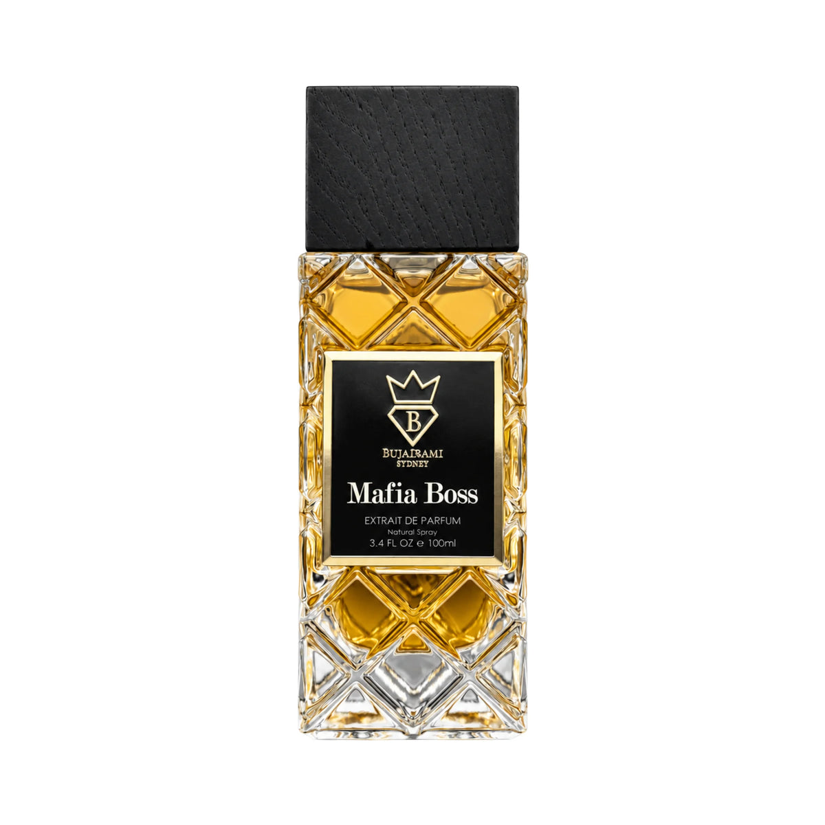 Botella de Mafia Boss Bujairami Extrait de Parfum