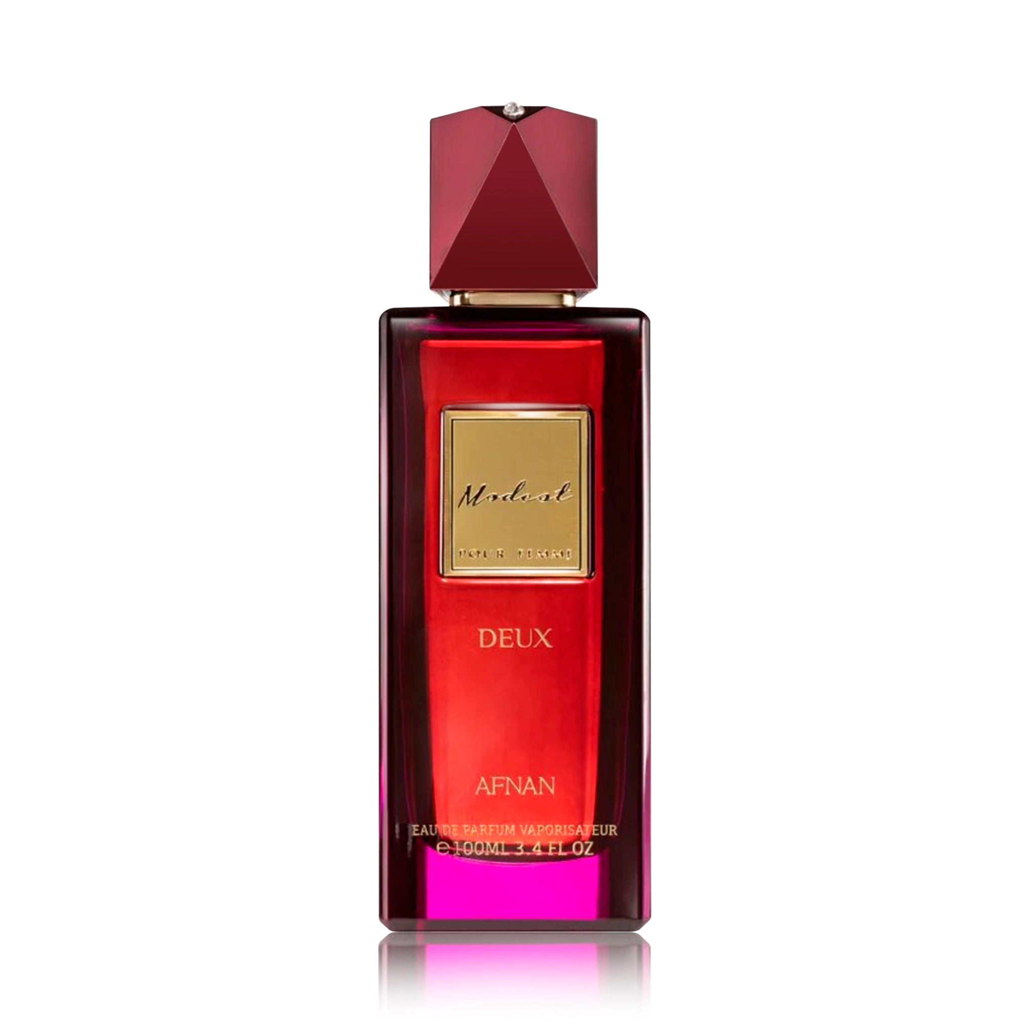 Frontal del Modest Deux Afnan Eau de Parfum Para Mujer