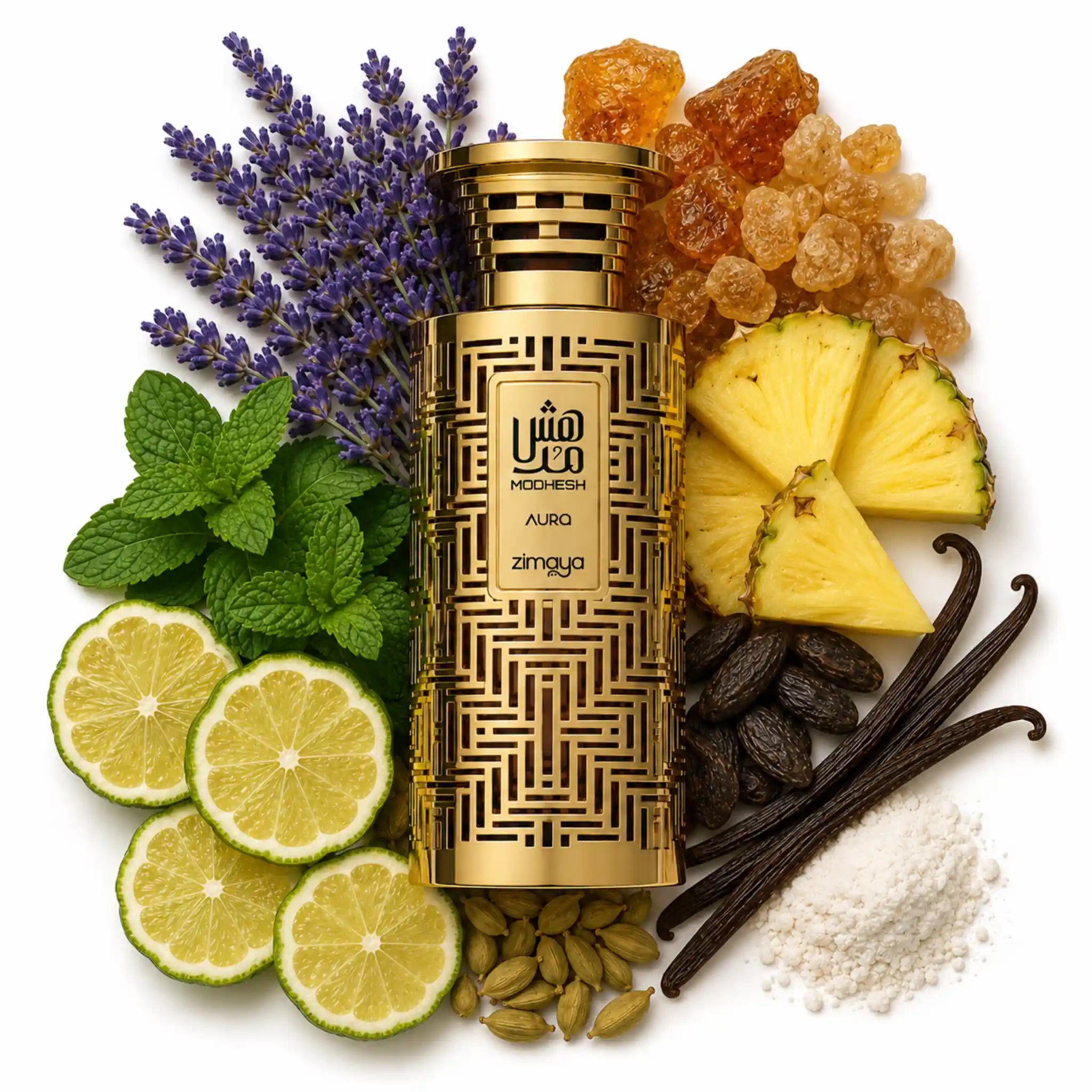Modhesh_Aura_Zimaya_Eau_de_Parfum_Ingredientes