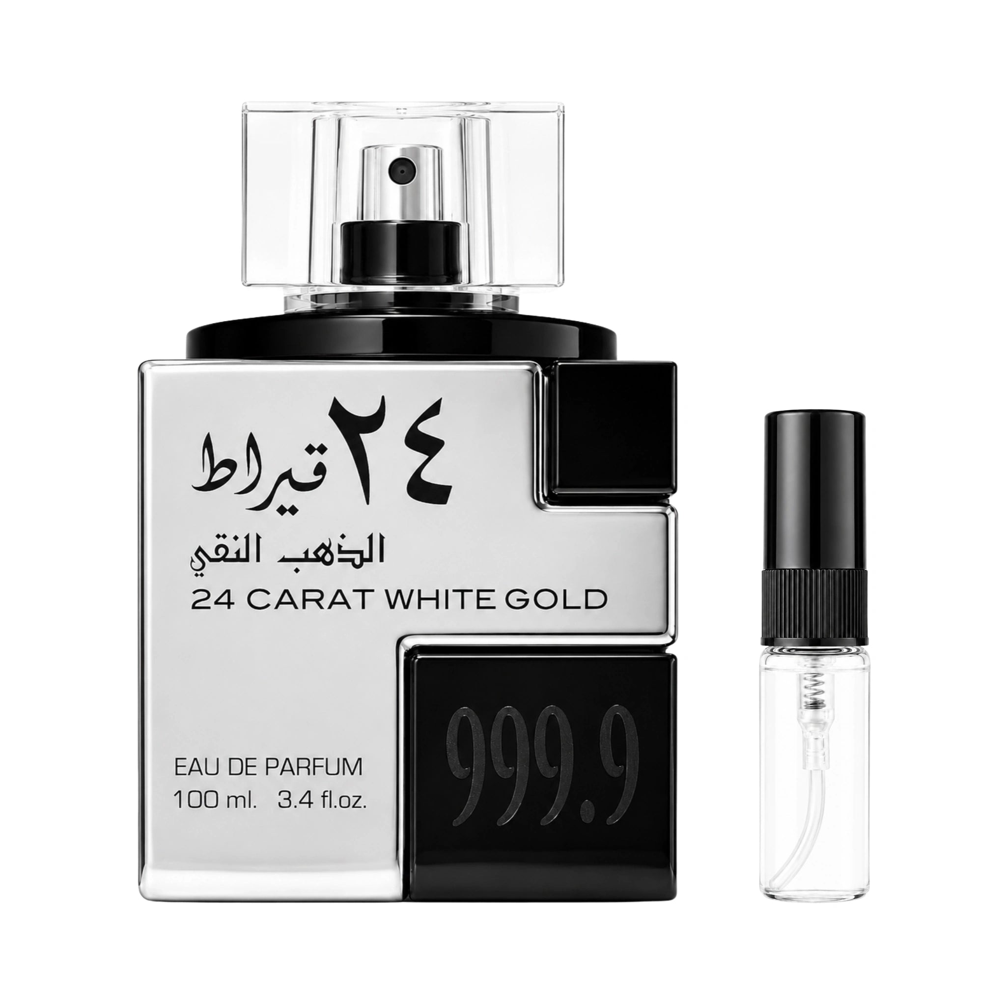 Decant de 24 Carat White Gold Lattafa Eau de Parfum Para Hombre