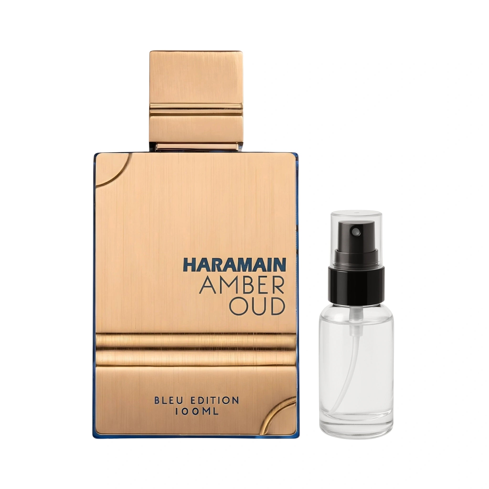 Muestra de Amber Oud Bleu Edition Al Haramain EDP 3ml