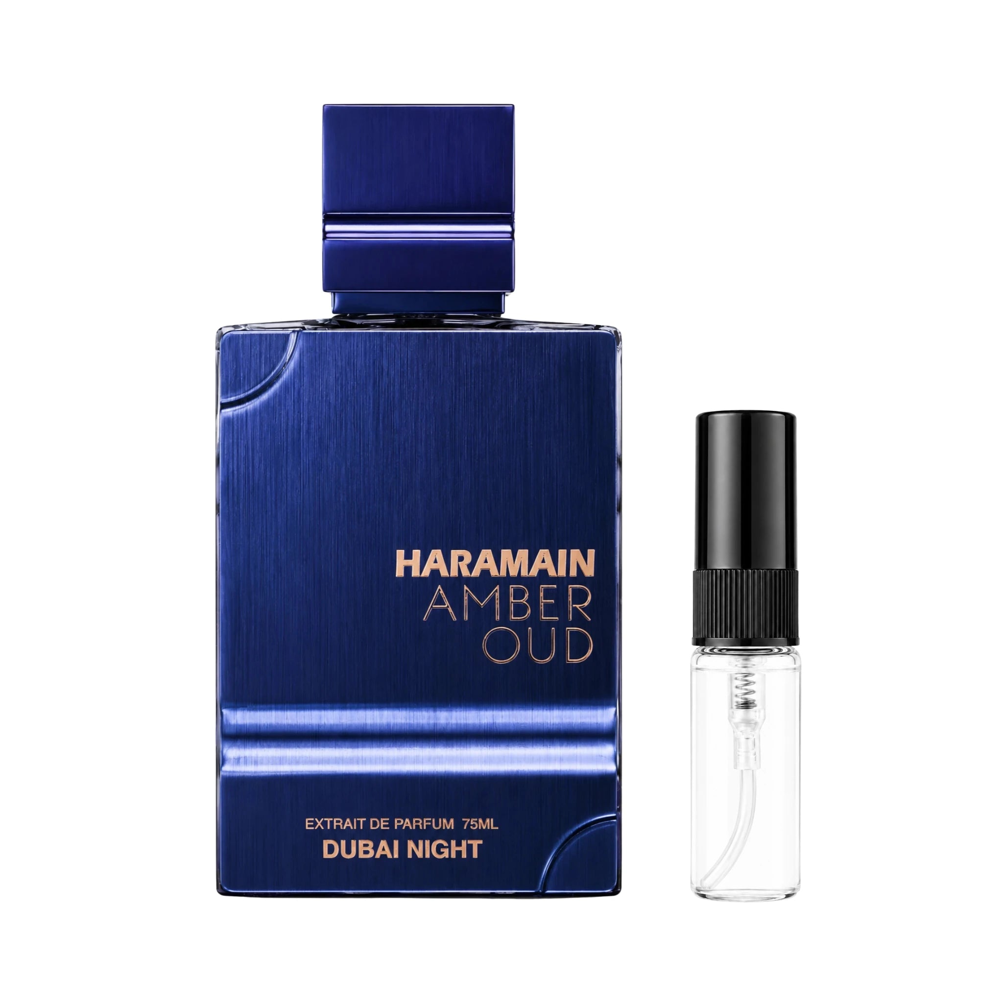 Decant de Amber Oud Dubai Night Al Haramain Extrait de Parfum Para Hombre