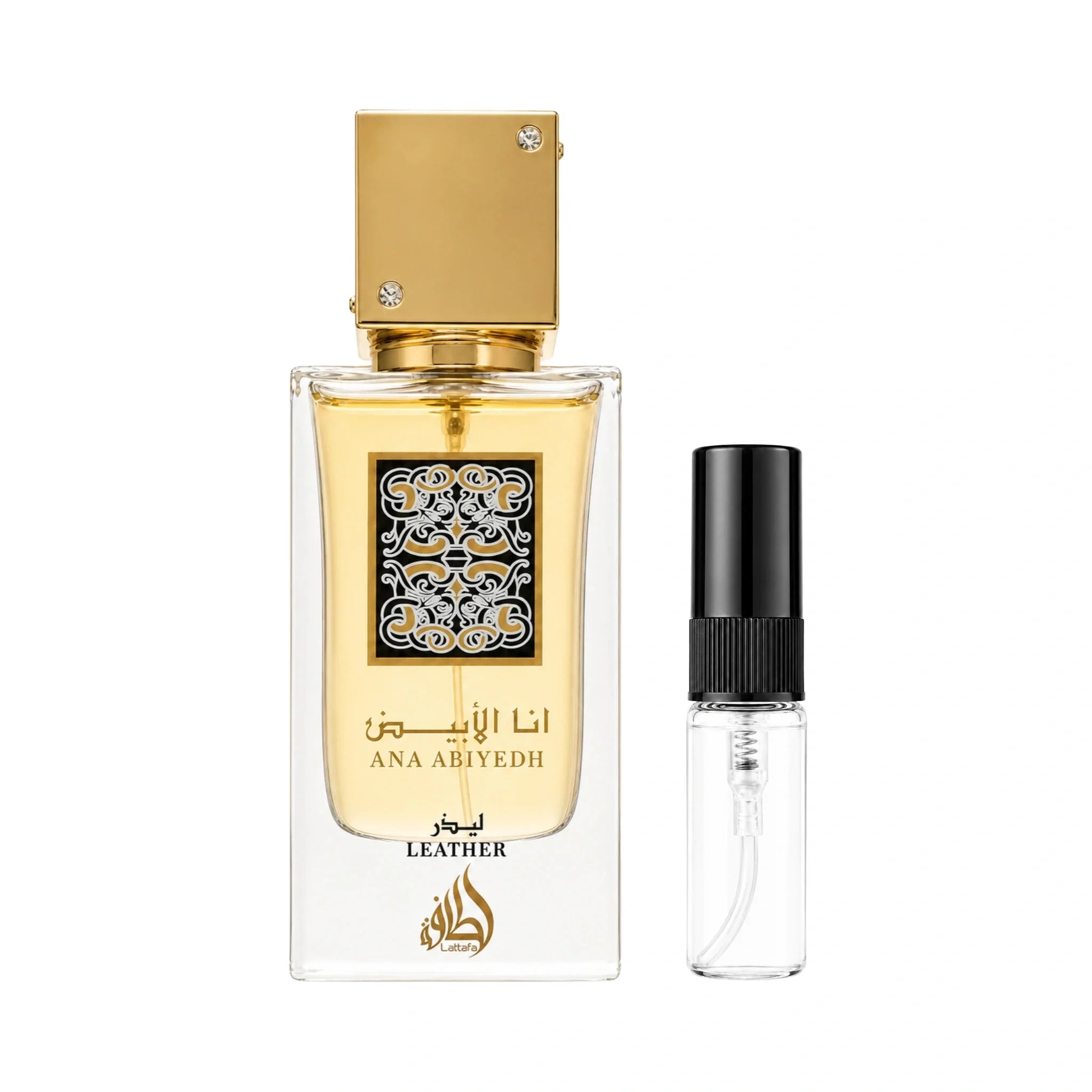 Decant de Ana Abiyedh Leather Lattafa Eau de Parfum Para Hombre