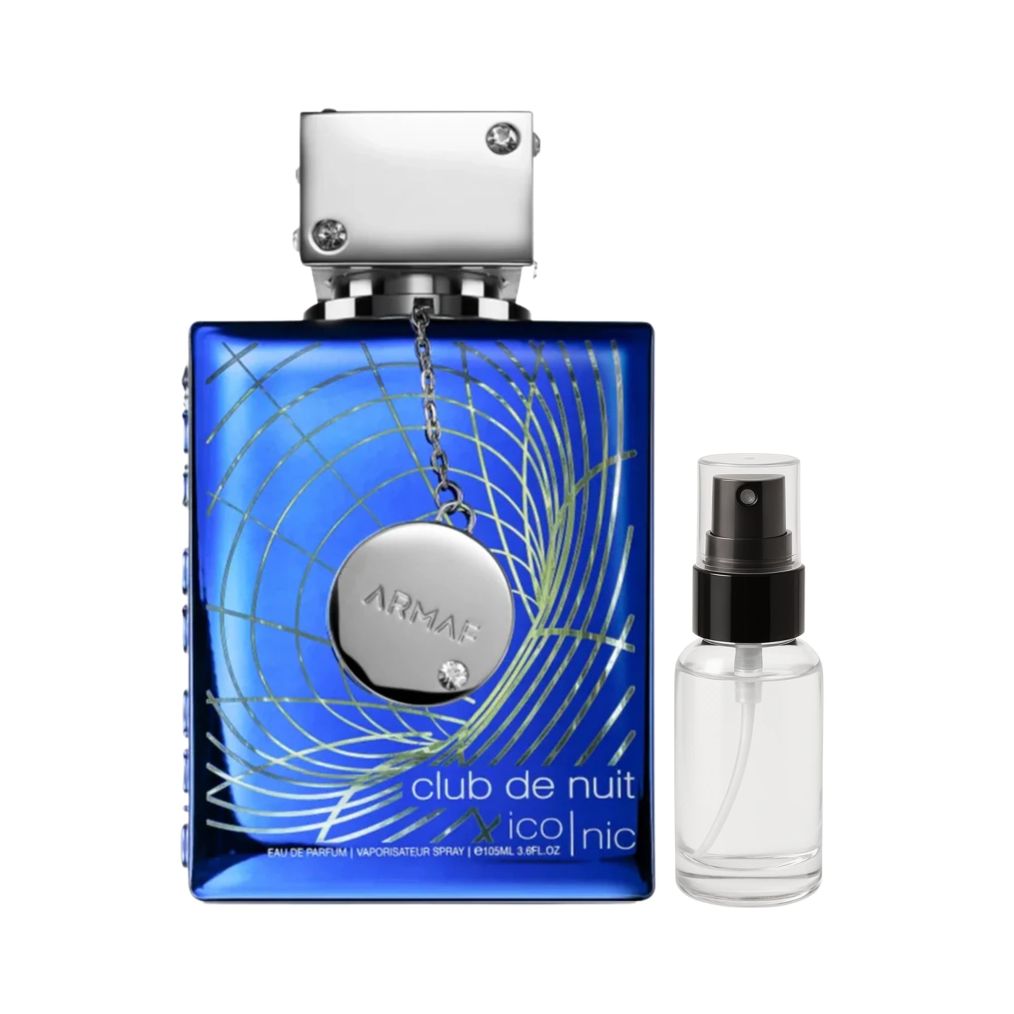 Decant de Club de Nuit Blue Iconic Armaf Eau de Parfum Para Hombre