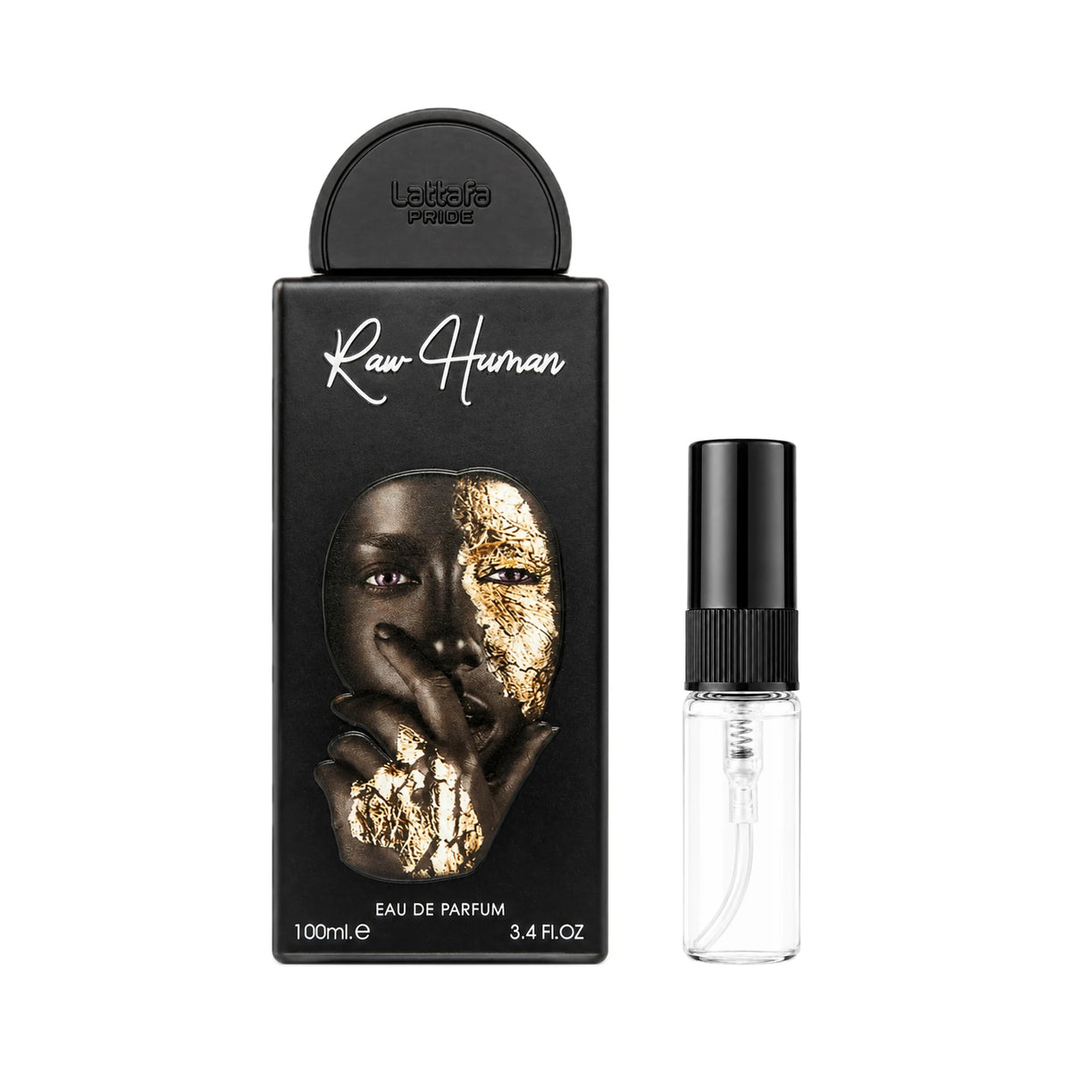 Decant de Raw Human Lattafa Eau de Parfum Unisex