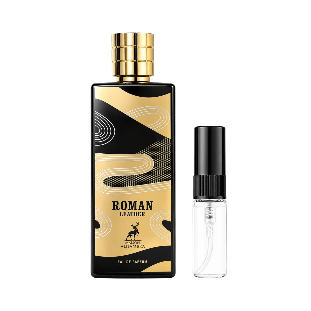 Decant de Roman Leather Maison Alhambra Eau de Parfum Unisex