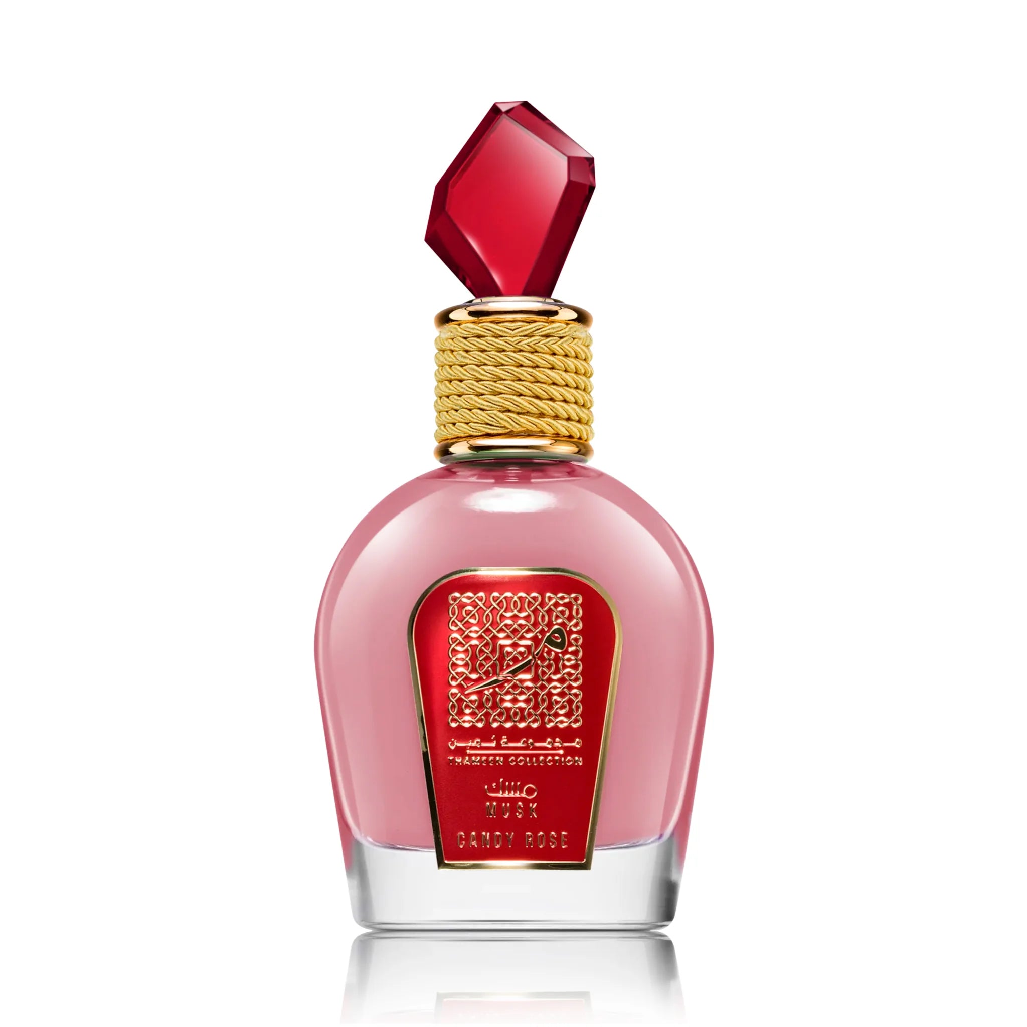 Frasco de Musk Candy Rose Lattafa Eau de Parfum Para Mujer