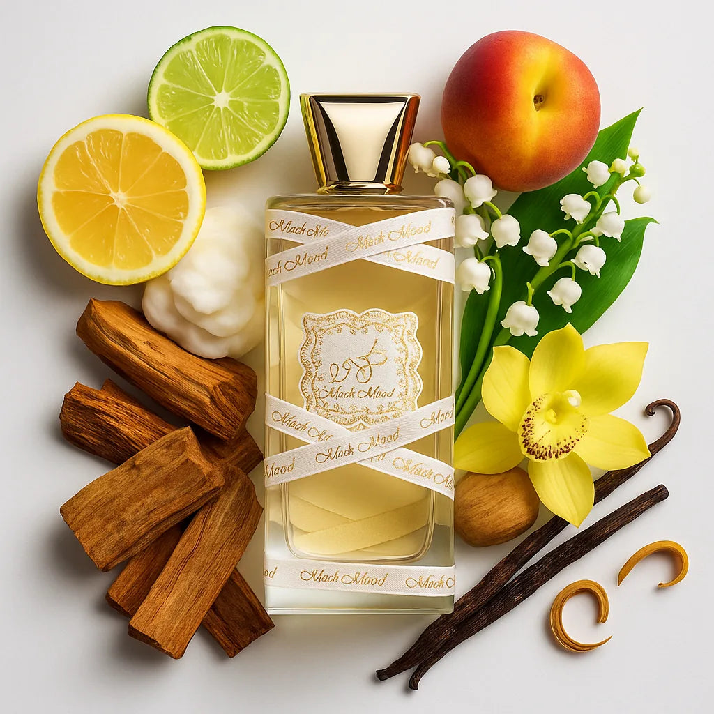 Musk_Mood_Lattafa_Eau_de_Parfum_Para_Mujer_Fondo_Blanco_Citricos_Frutas_Almizcle_Flores_Vainilla_Sandalo