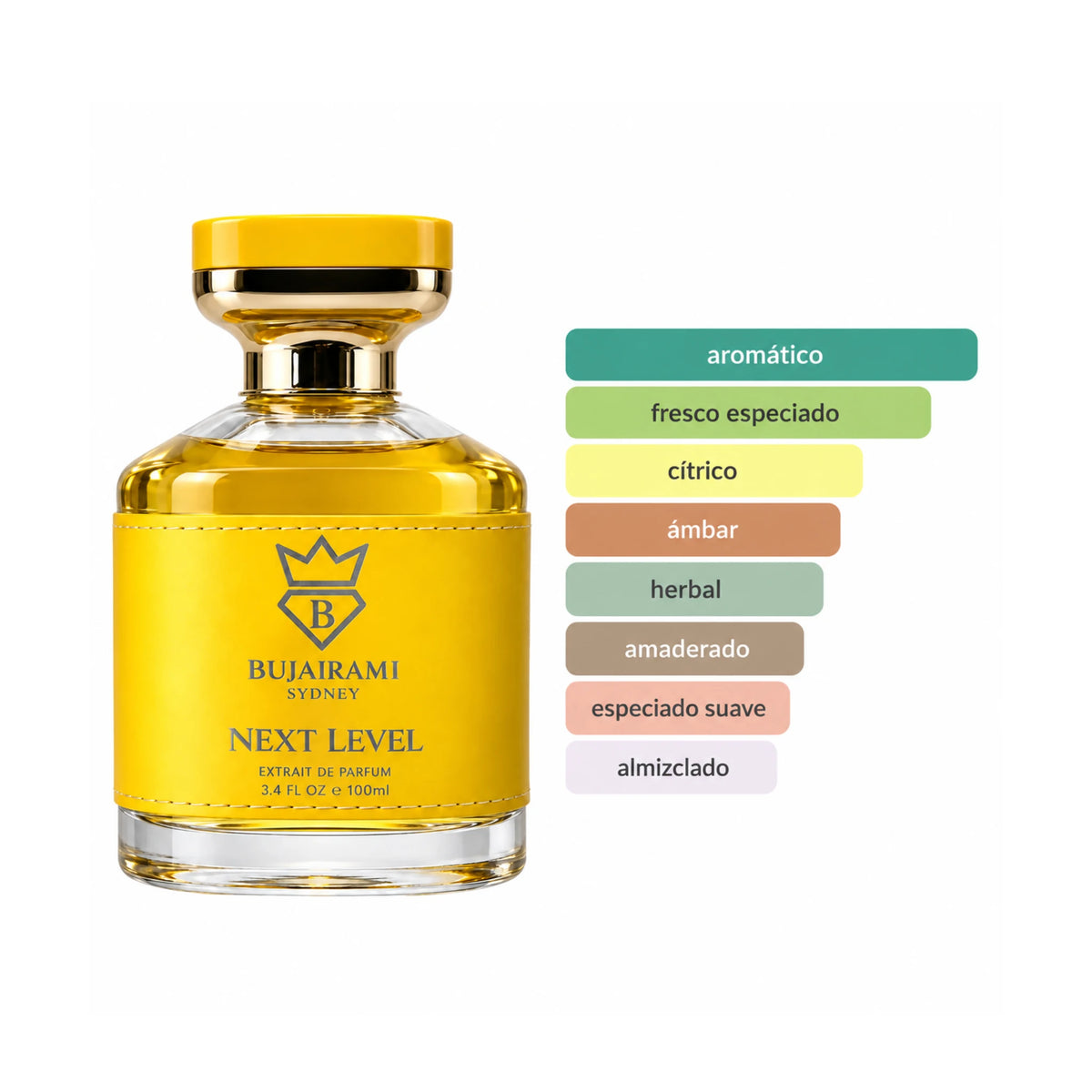 Aromas de Next Level Bujairami Extrait de Parfum
