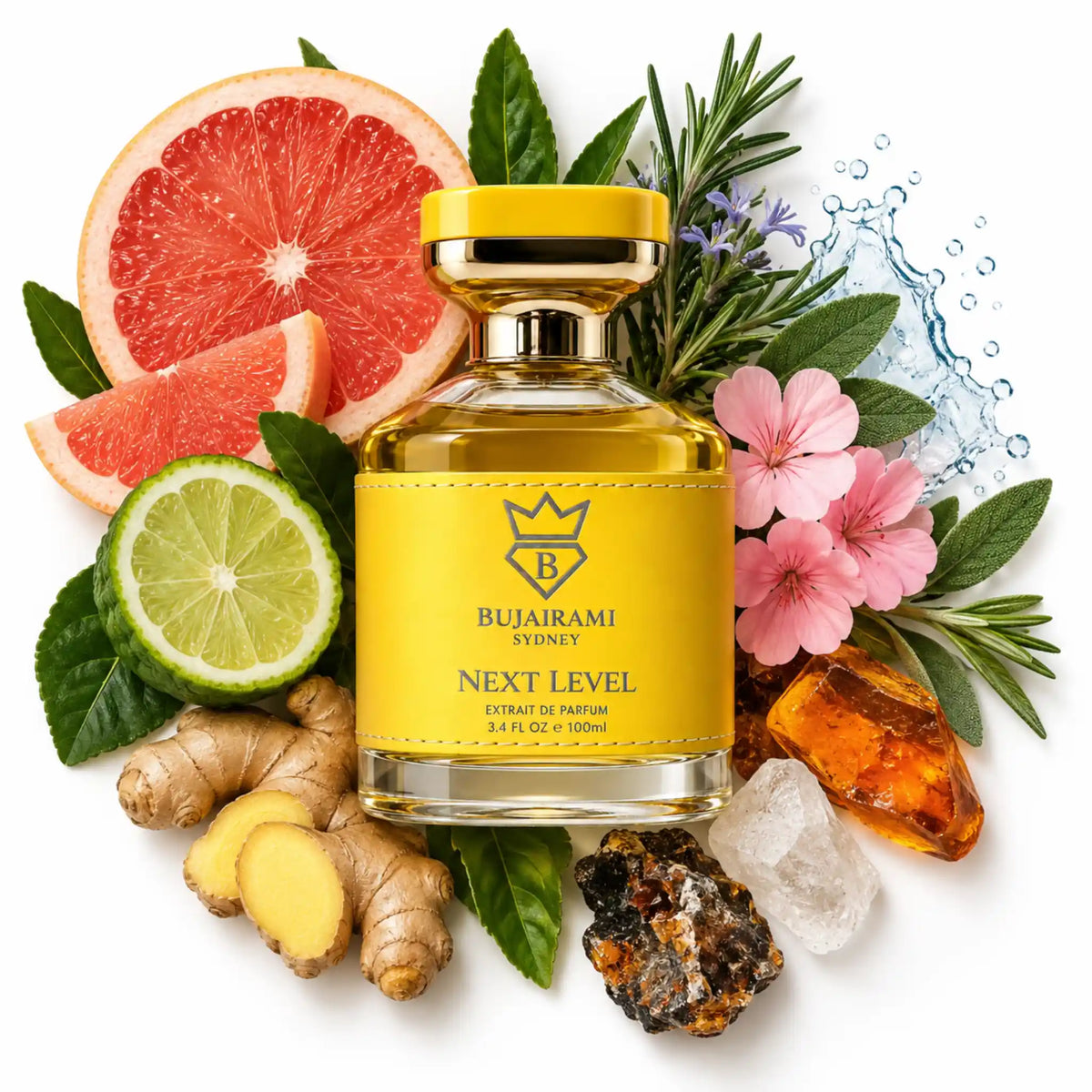 Ingredientes de Next Level Bujairami Extrait de Parfum