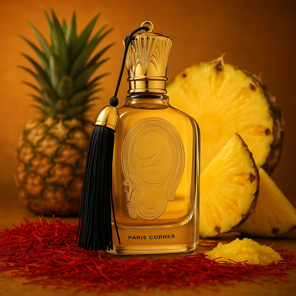 Nouf Paris Corner Eau de Parfum Unisex con fondo de piña