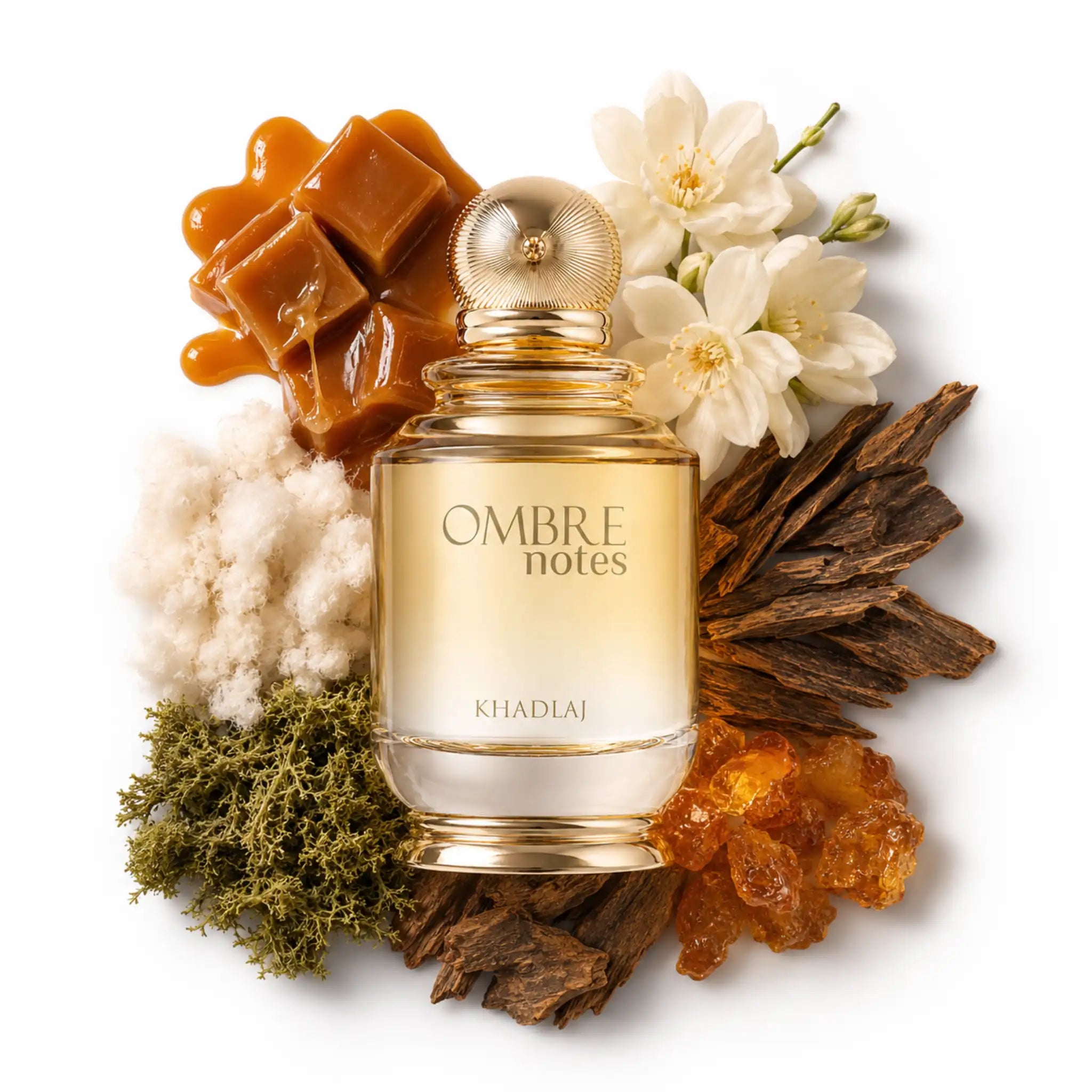Ingredientes de Ombre Notes Khadlaj Eau de Parfum