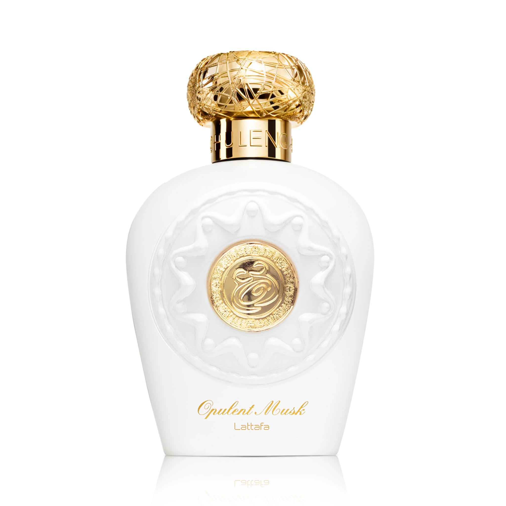 Frontal del Opulent Musk Lattafa Eau de Parfum Para Mujer