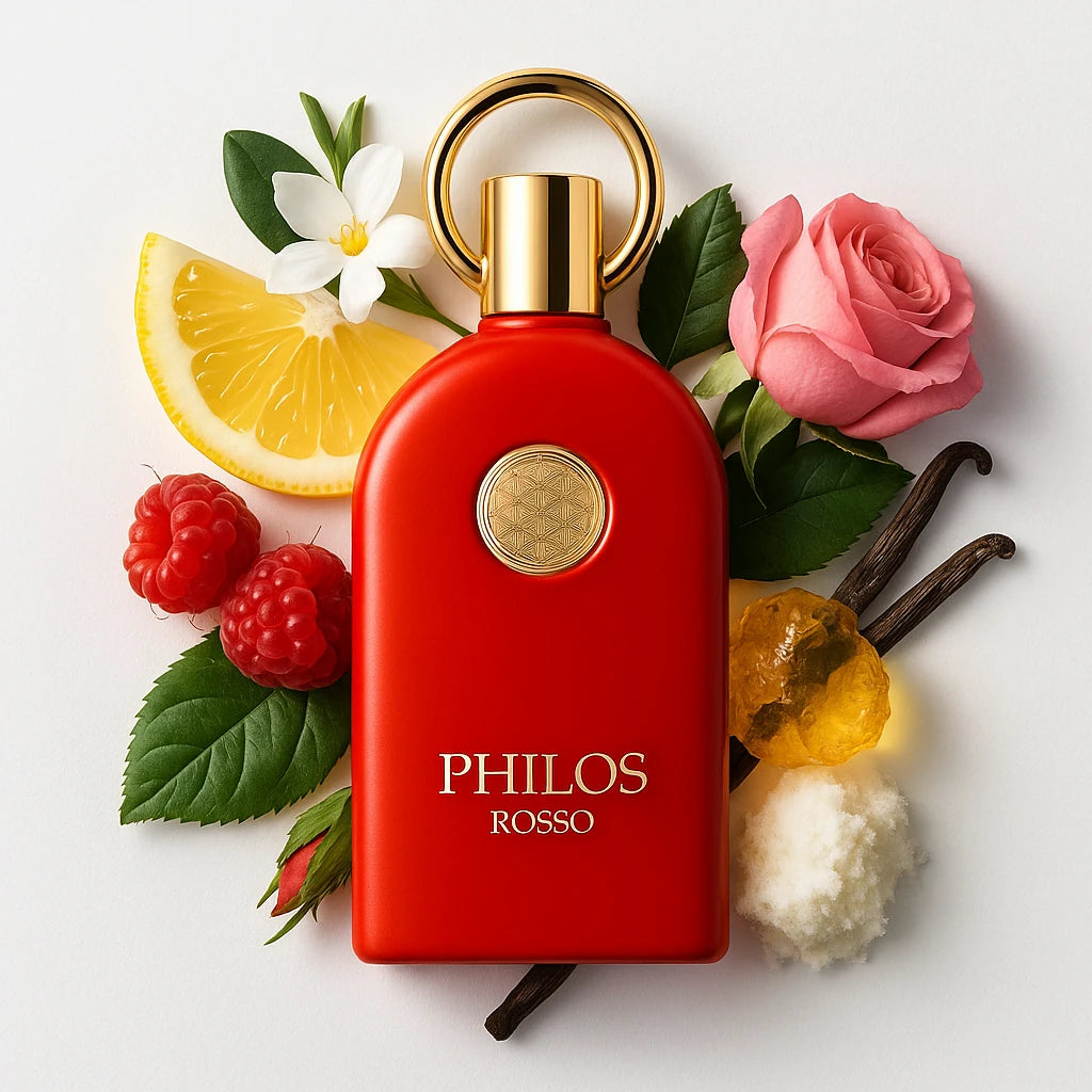 Philos_Rosso_Maison_Alhambra_Eau_de_Parfum_Unisex_Fondo_Blanco_Jazmin_Rosa