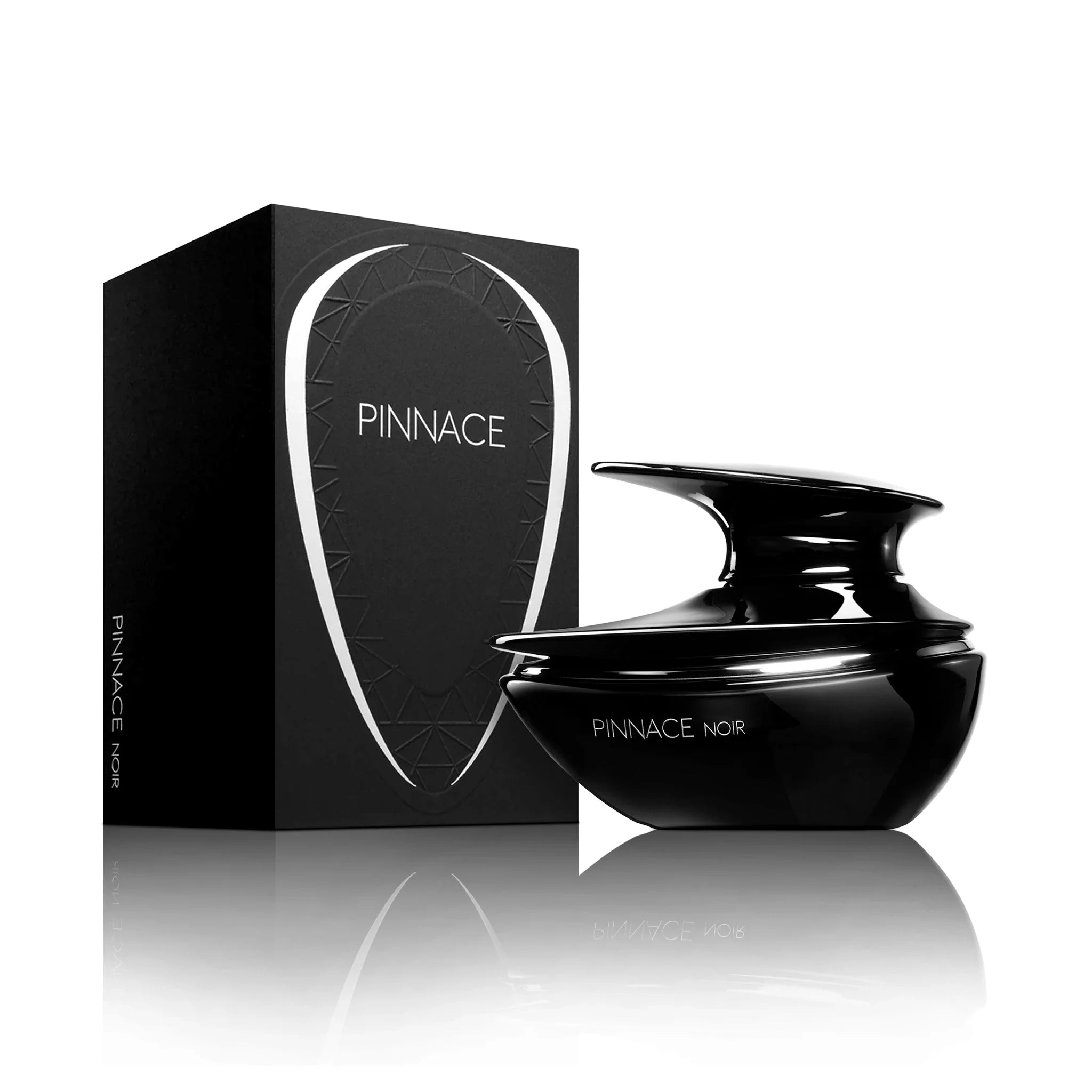 Frasco y caja de Pinnace Noir French Avenue Eau de Parfum Para Hombre