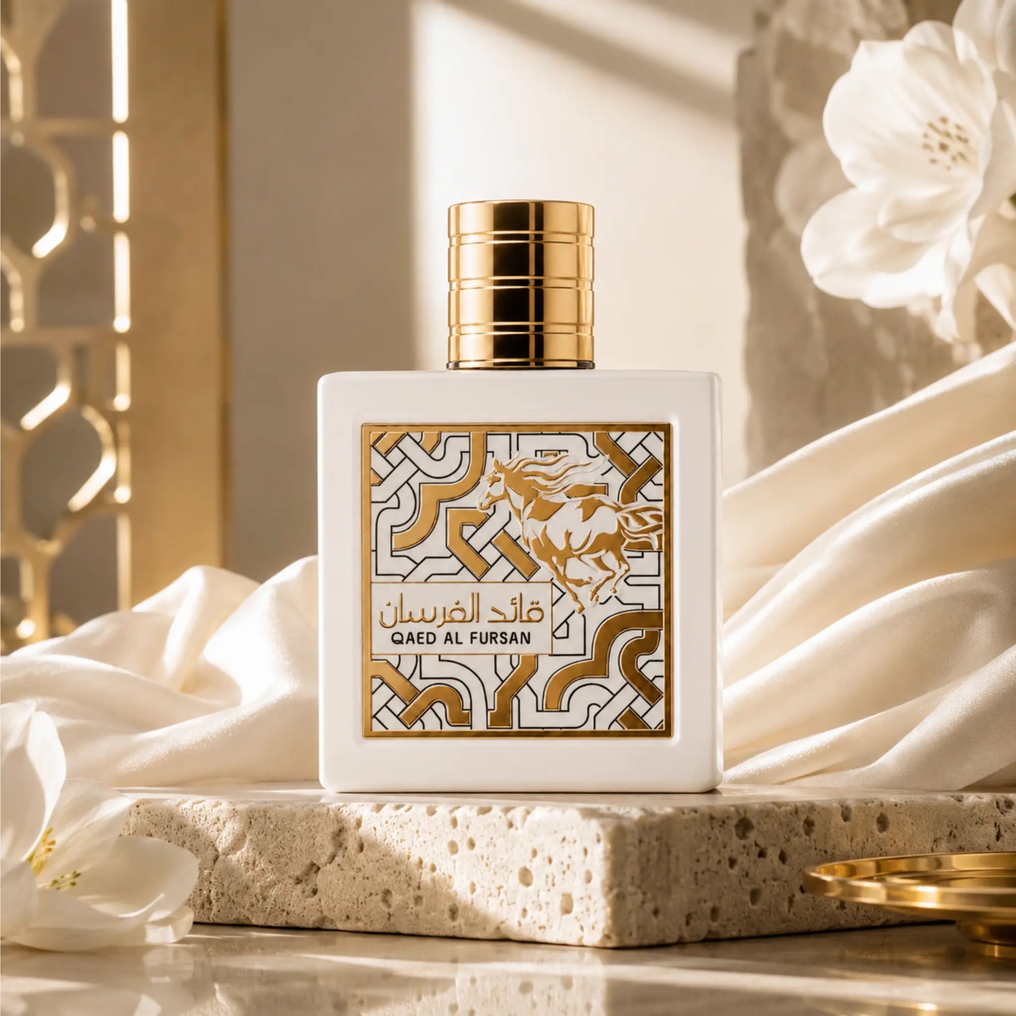 Qaed_Al_Fursan_Unlimited_Lattafa_Eau_de_Parfum_Unisex_fondo_creativo