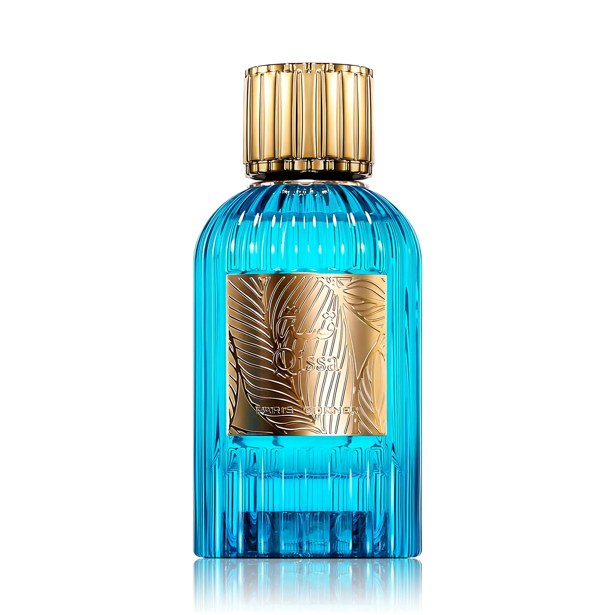 Frasco de Qissa Blue Paris Corner Eau de Parfum Unisex