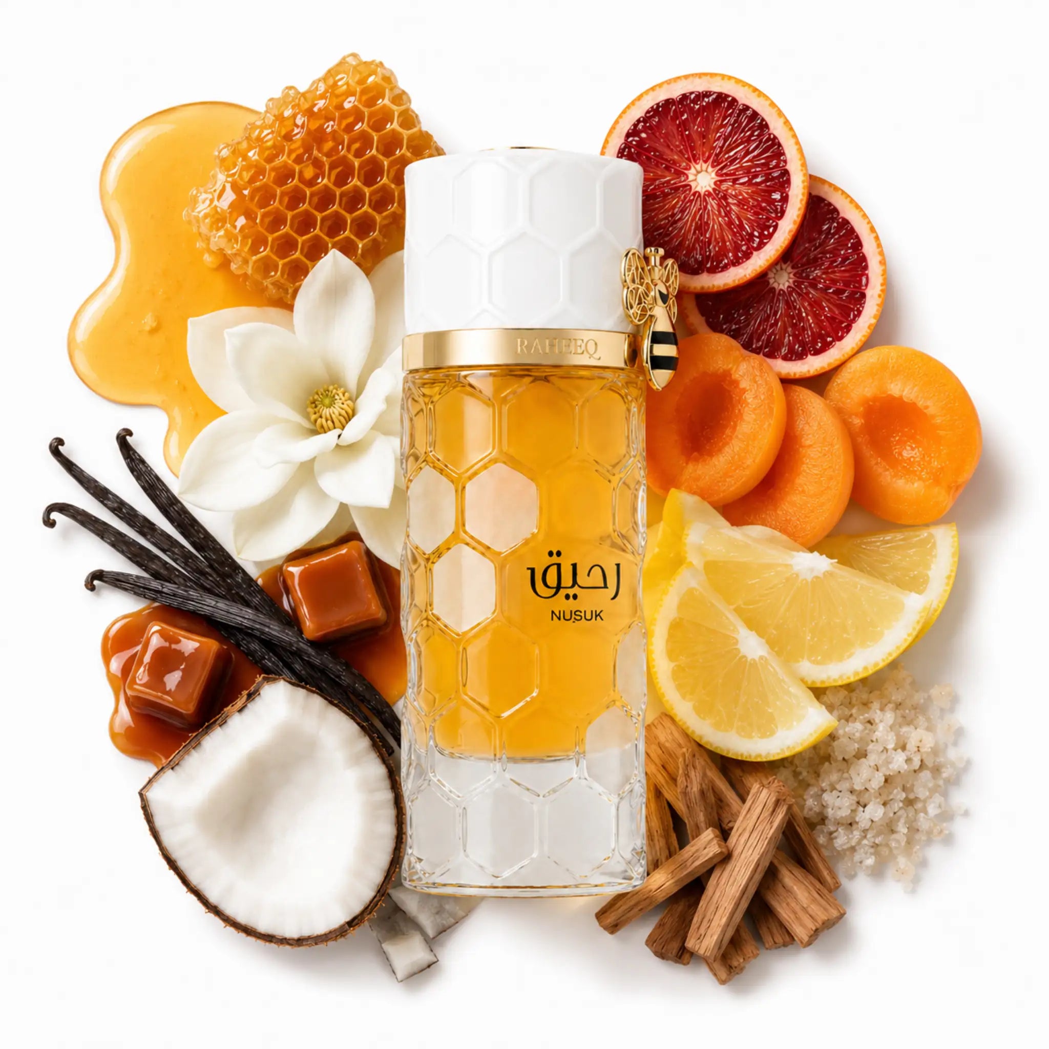 Ingredientes de Raheeq Nusuk Extrait de Parfum