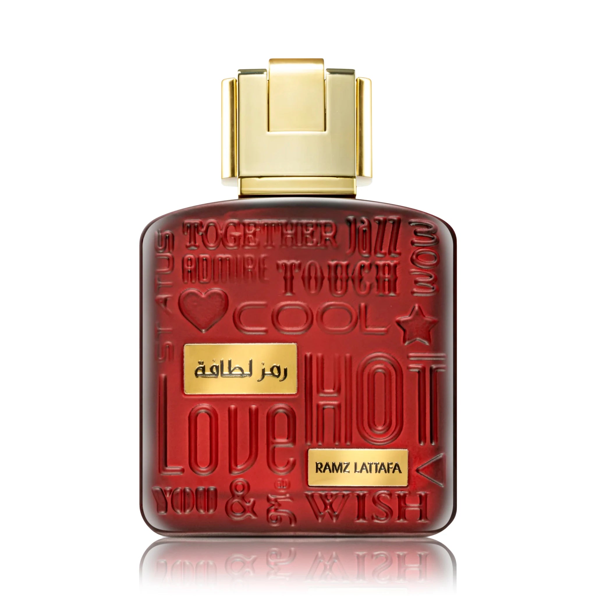Frasco del Ramz Gold Lattafa Eau de Parfum Para Mujer