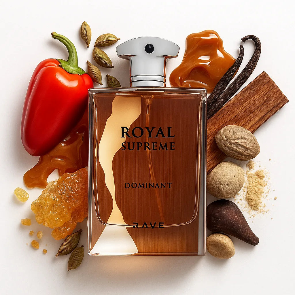 Royal_Supreme_Dominant_Rave_Eau_de_Parfum_Unisex_Fondo_Blanco_Pimiento_Caramelo