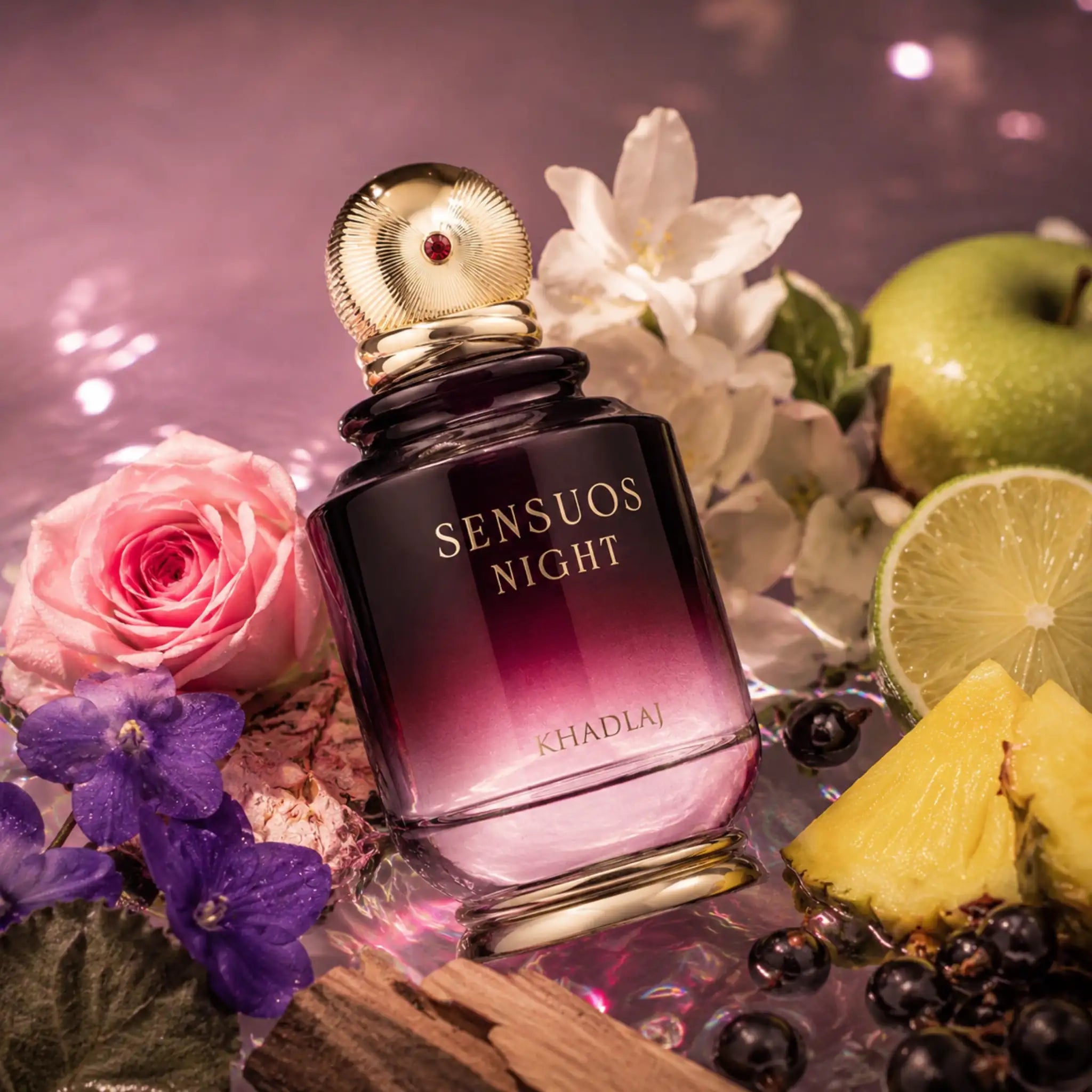 Fondo creativo de Sensuous Night Khadlaj Eau de Parfum