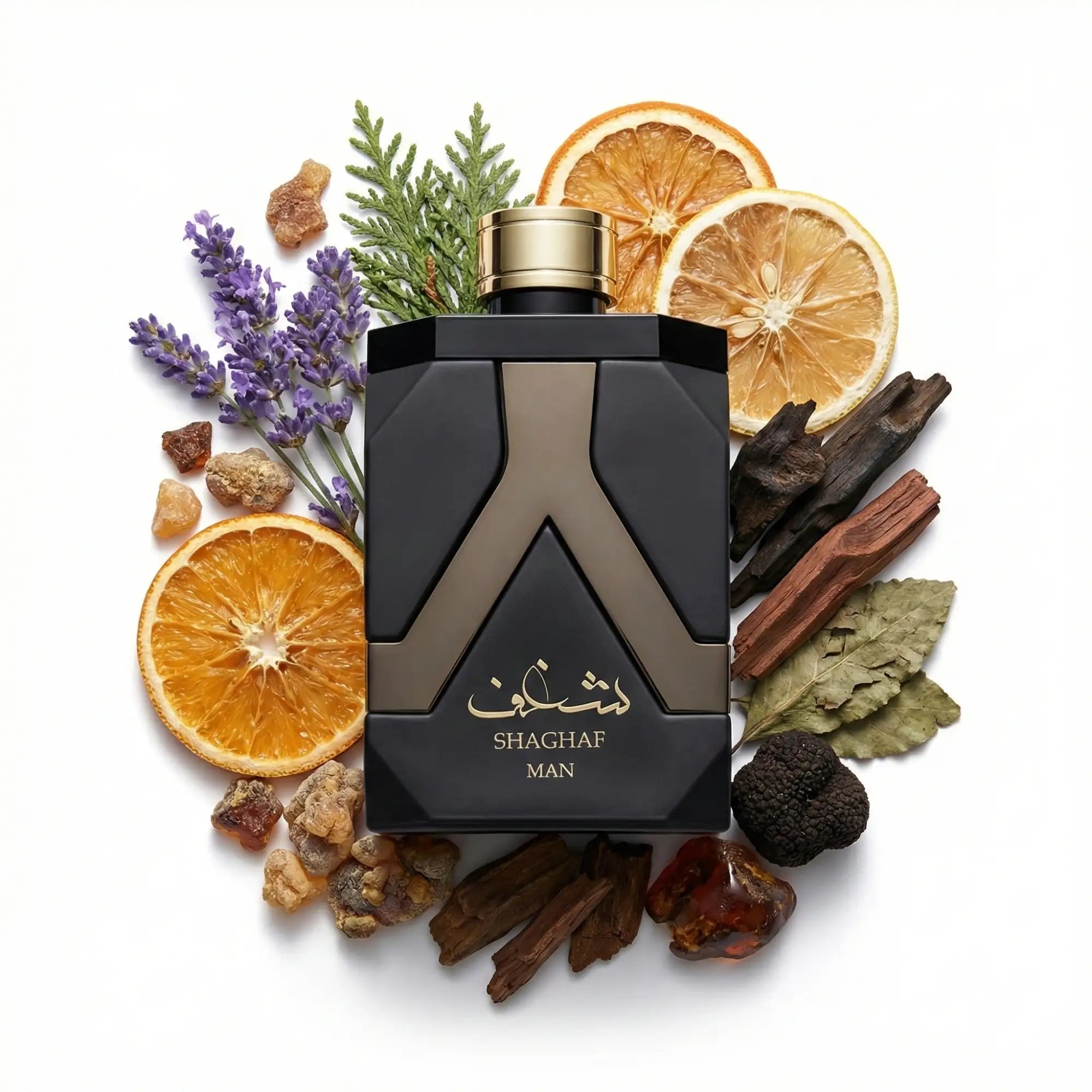Shaghaf_Man_Asdaaf_Eau_de_Parfum_Para_Hombre_Fondo_Blanco_Limon_Narnaja