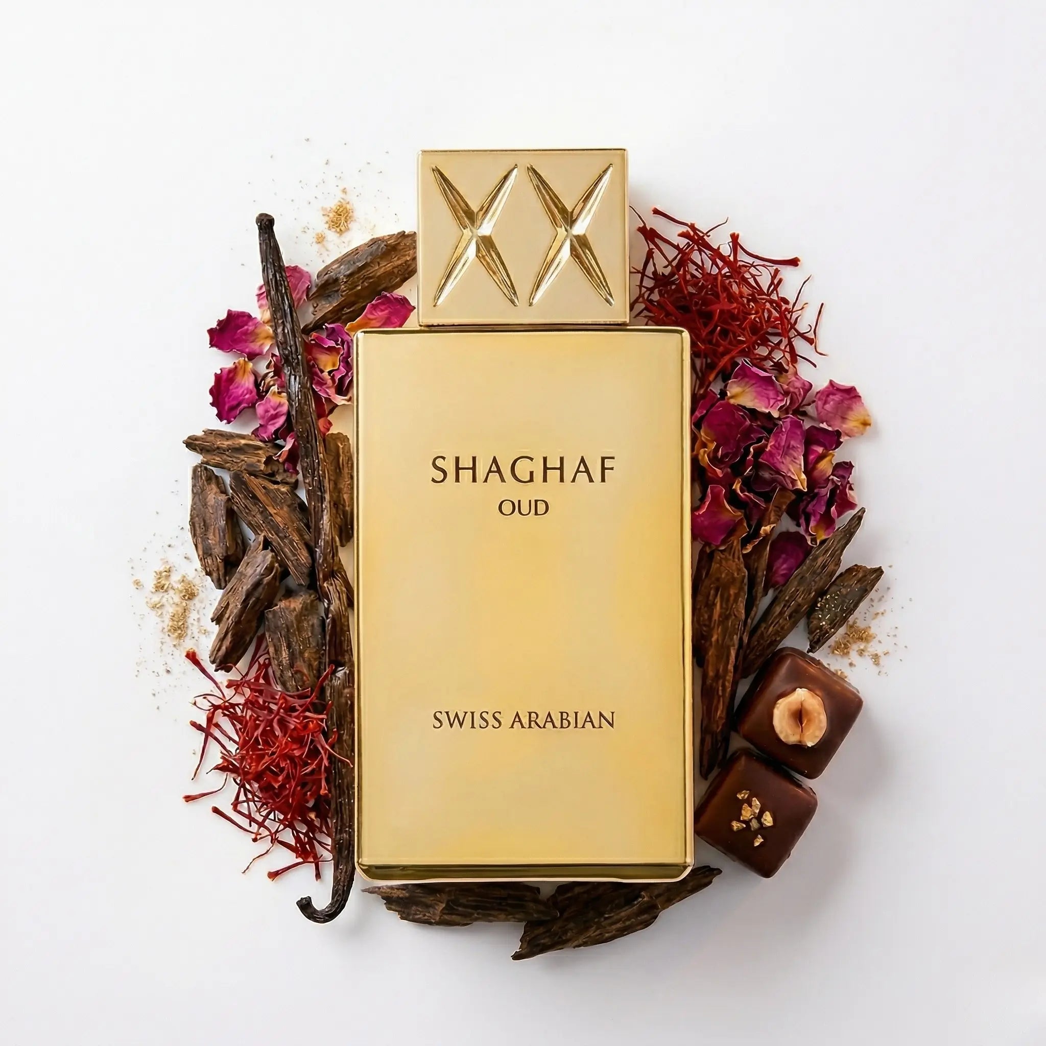 Shaghaf_Oud_Swiss_Arabian_Eau_de_Parfum_Unisex_Fondo_Blanco_Praline_Rosa