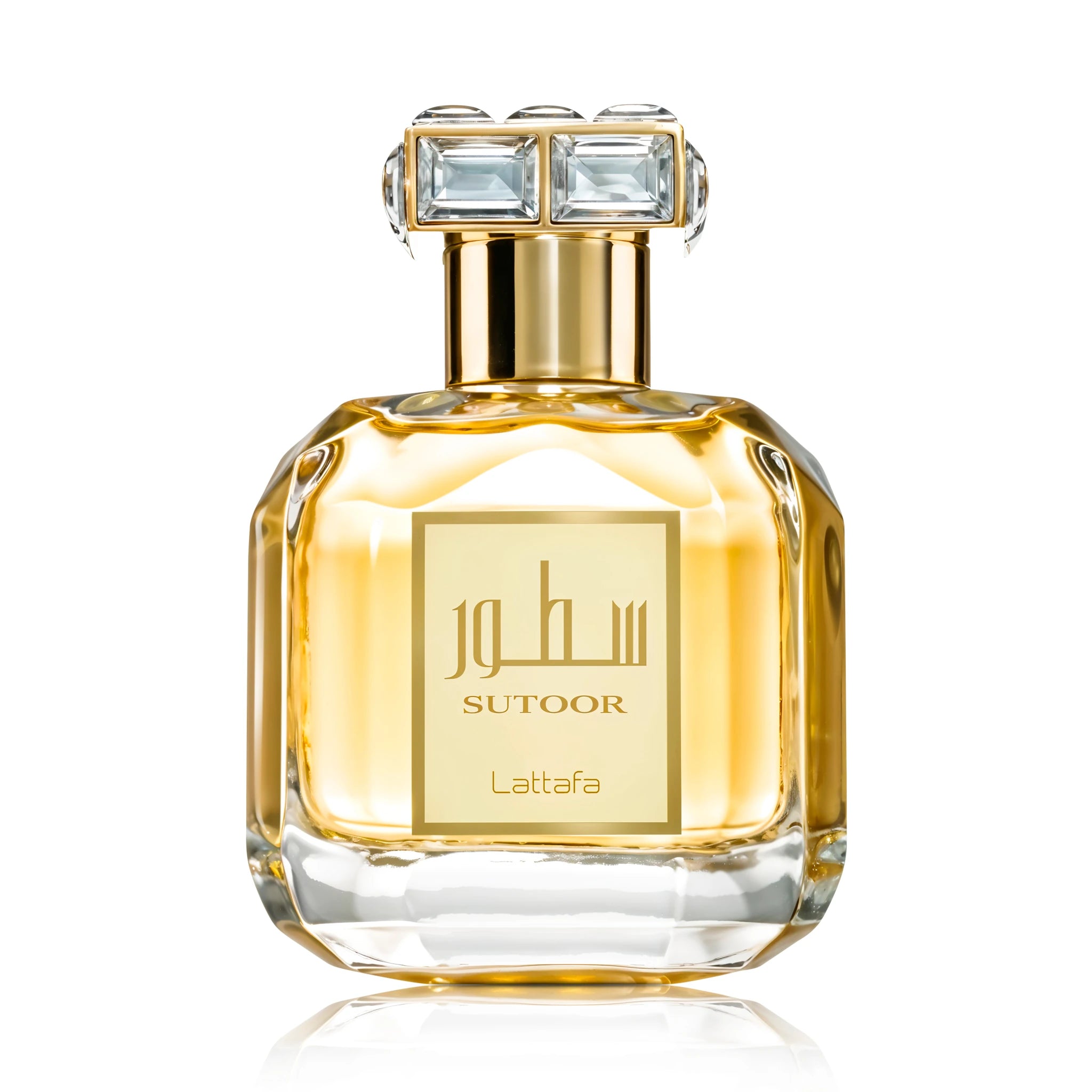 Frontal del Sutoor Lattafa Eau de Parfum Para Mujer