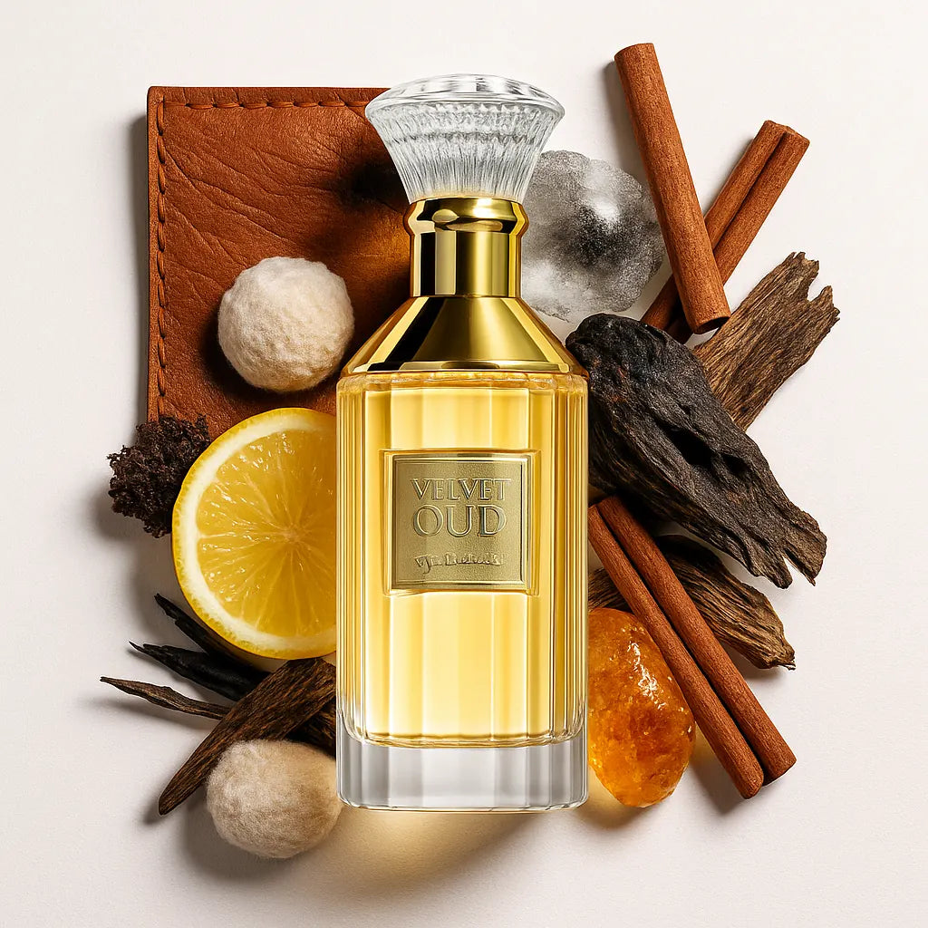 Velvet_Oud_Lattafa_Eau_de_Parfum_Unisex_Fondo_Blanco_Canela_Cuero