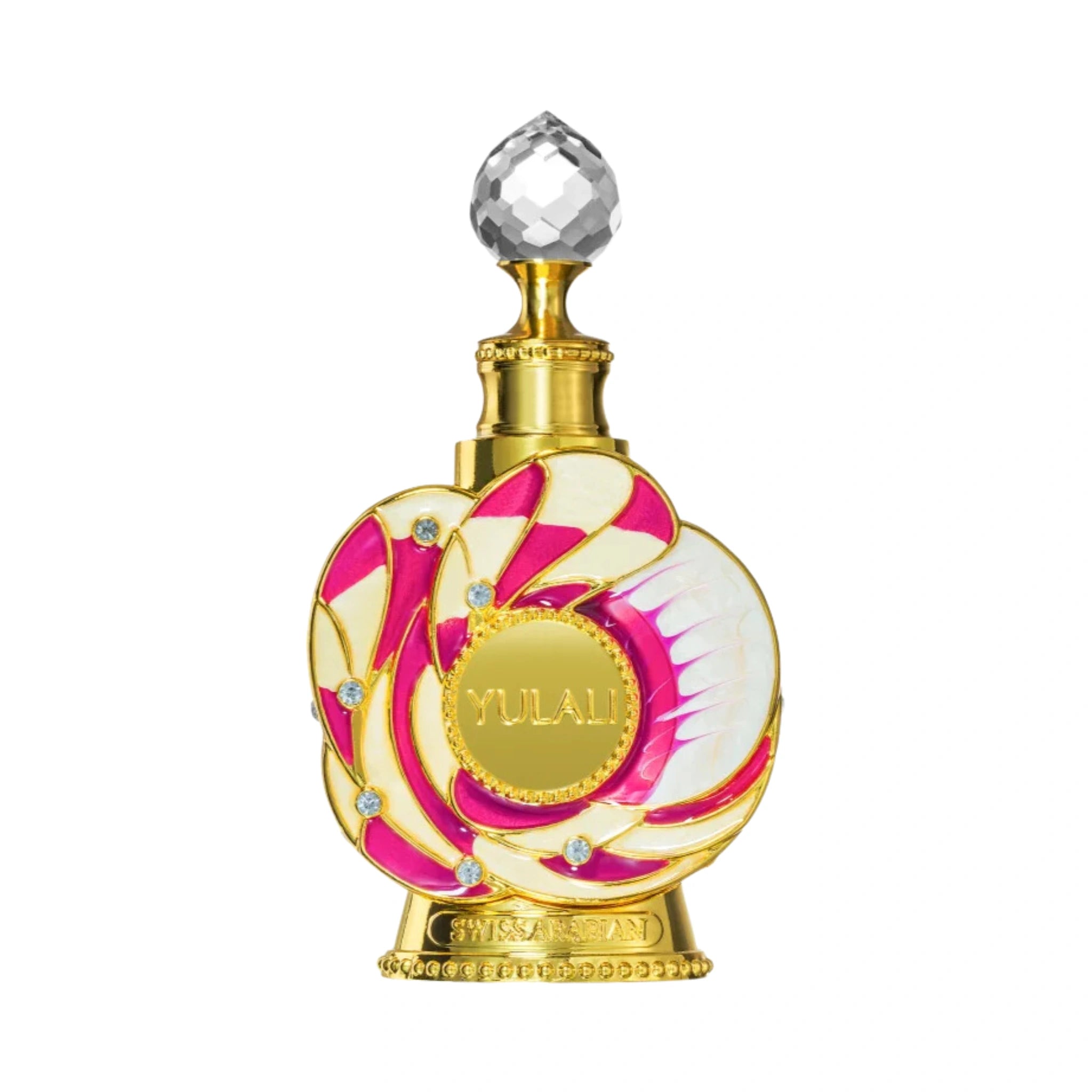 Frontal del Yulali Swiss Arabian Aceite Perfumado Para Mujer