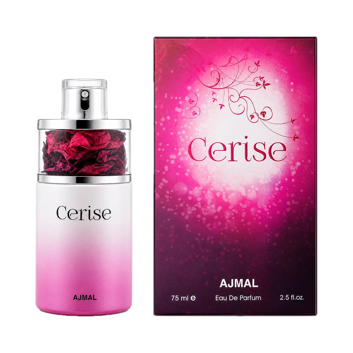 Frasco y caja de Cerise Ajmal Eau de Parfum Para Mujer