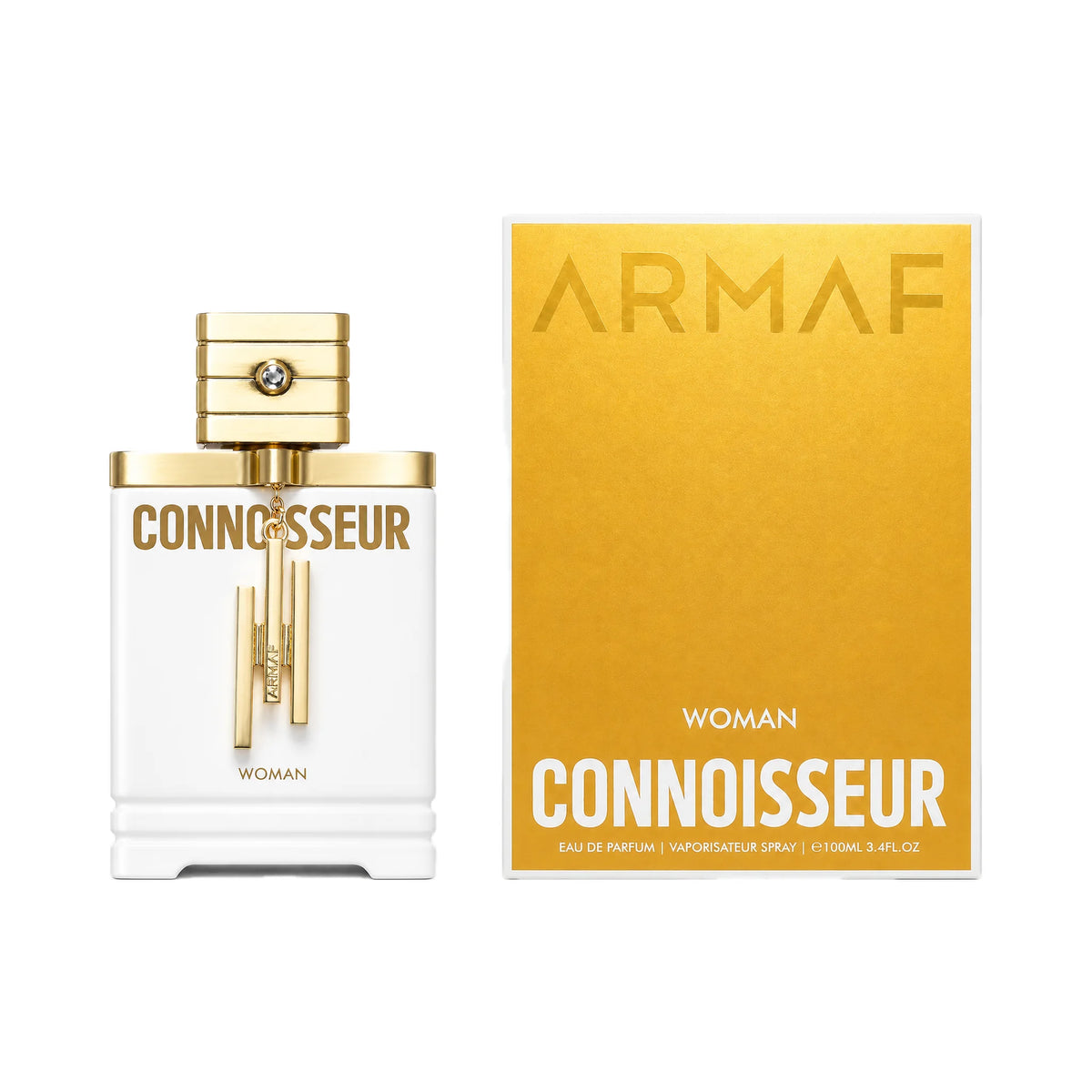 Frasco y caja de Connoisseur Women Armaf Eau de Parfum Para Mujer