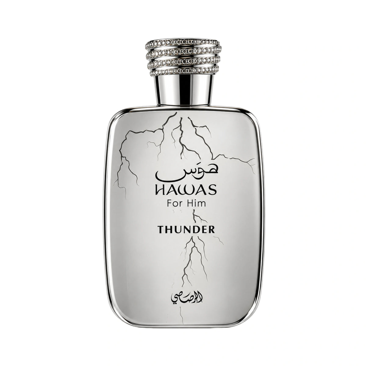 Frasco de Hawas Thunder Rasasi Eau de Parfum