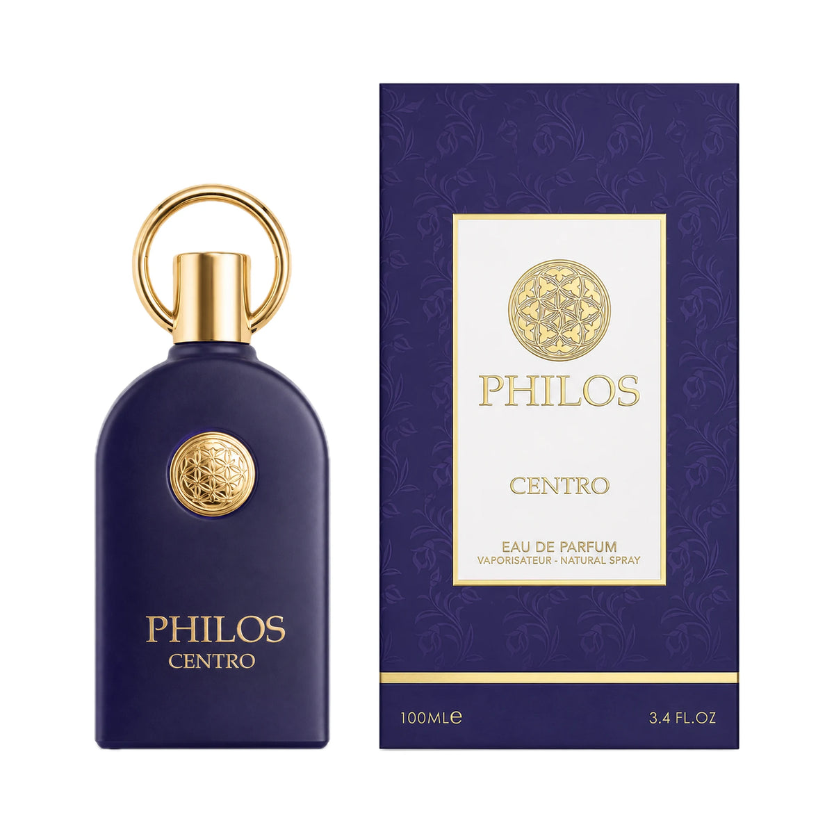 Frasco y caja del perfume Philos Centro Maison Alhambra Eau de Parfum Para Mujer