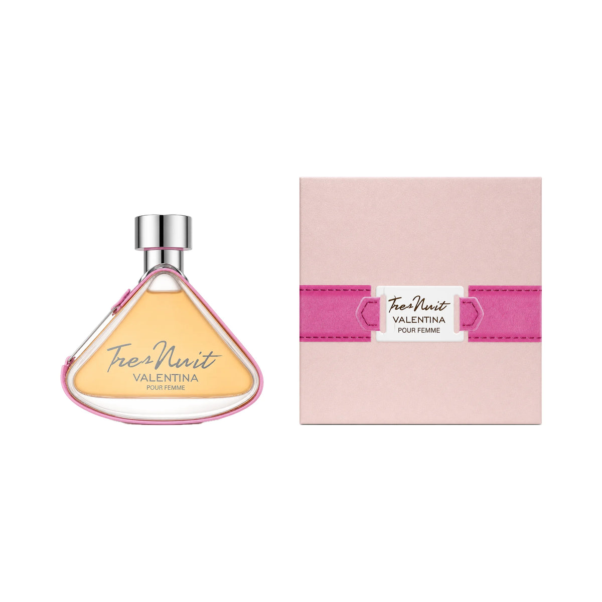 Frasco y caja del perfume Tres Nuit Valentina Armaf Eau de Parfum Para Mujer
